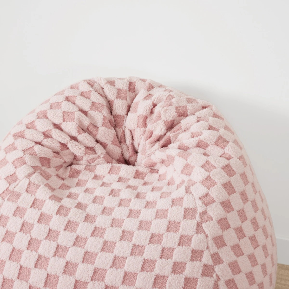 7 Checker Bean Bag - Pink, 7 of 8