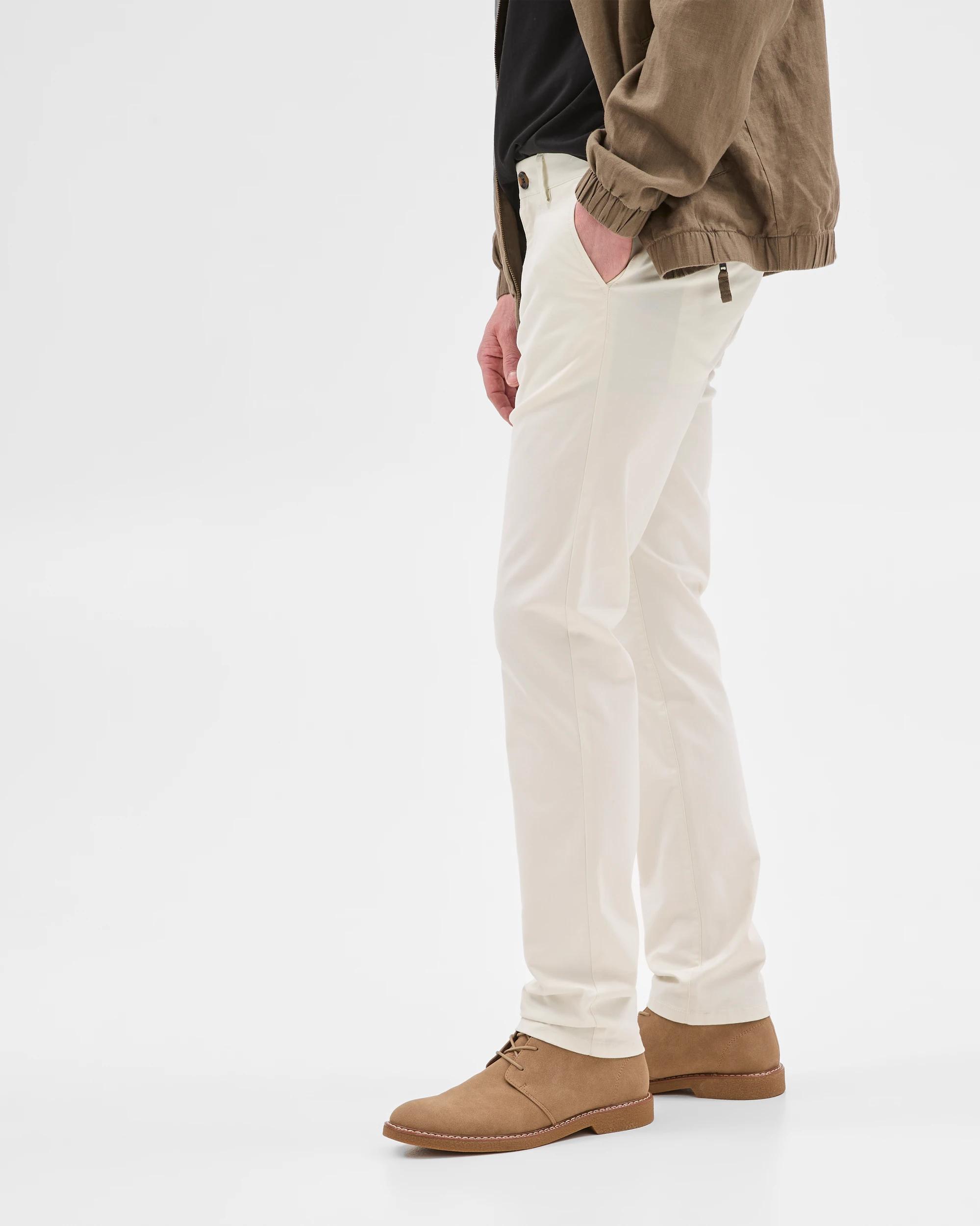 4 Target Australian Cotton Slim Chino Pants PALE STONE, 4 of 5