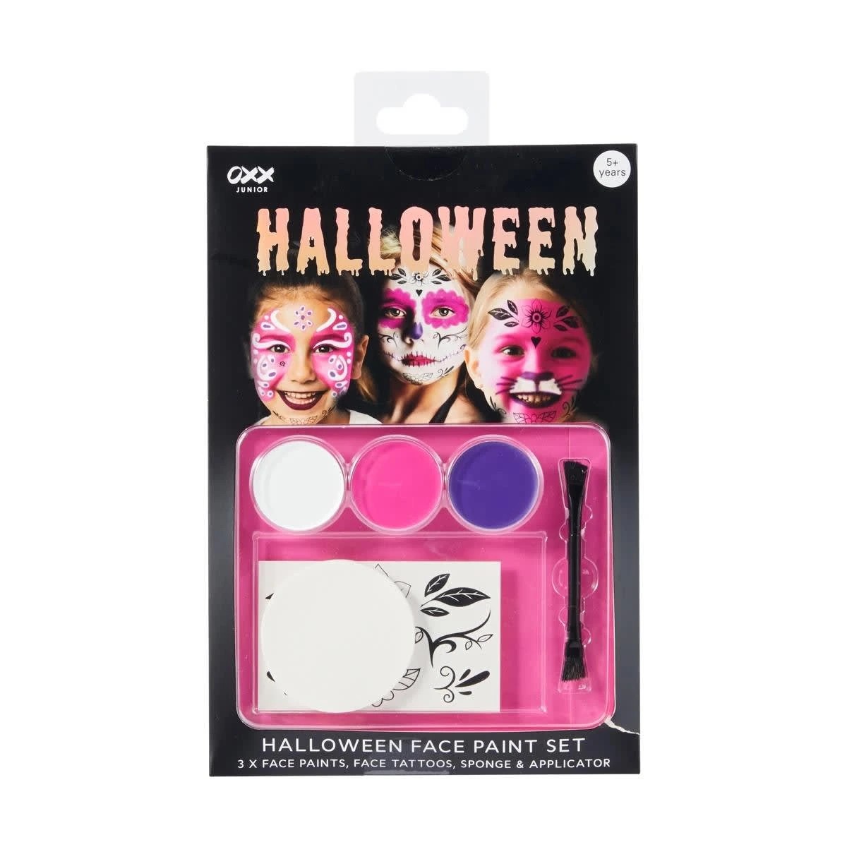 1 OXX Junior Halloween Face Paint Set - Fairy, 1 of 5