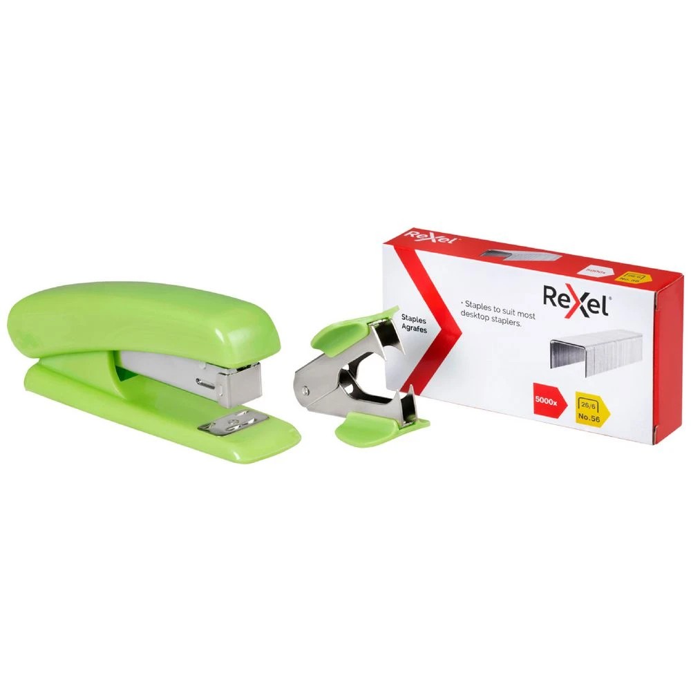 1 Rexel Stapler Value Pack Lime, 1 of 8