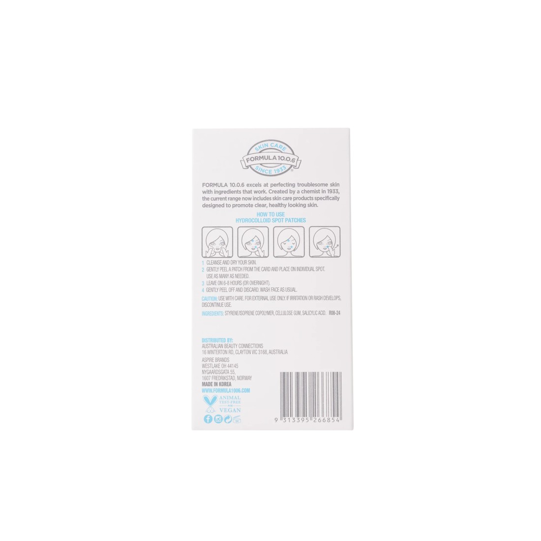 3 Formula 10.0.6 48 Piece Super Star Hydrocolloid Spot Patches - Salicylic Acid, 3 of 3