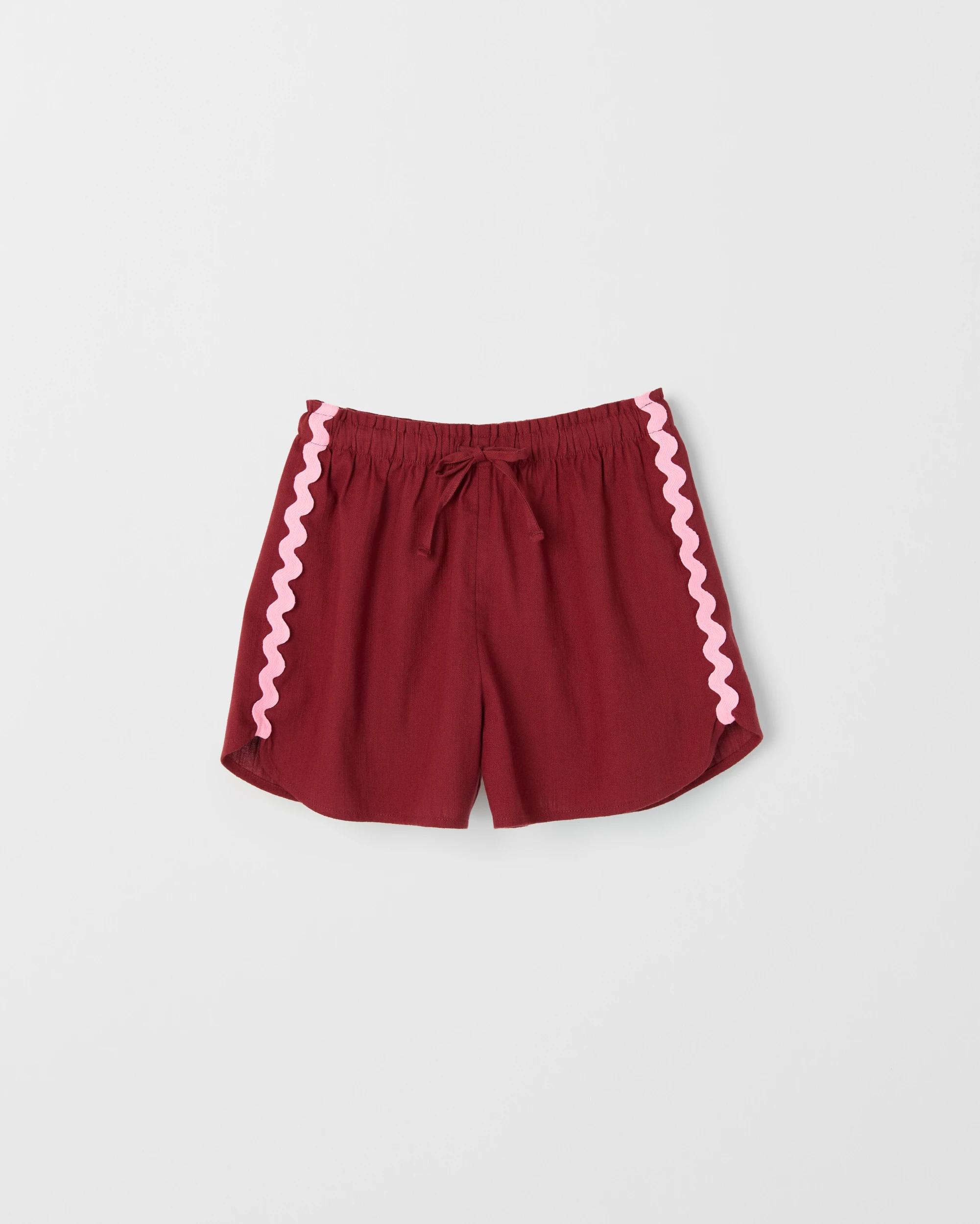 5 Target Kids Side Stripe Shorts BRICK/PINK, 5 of 6