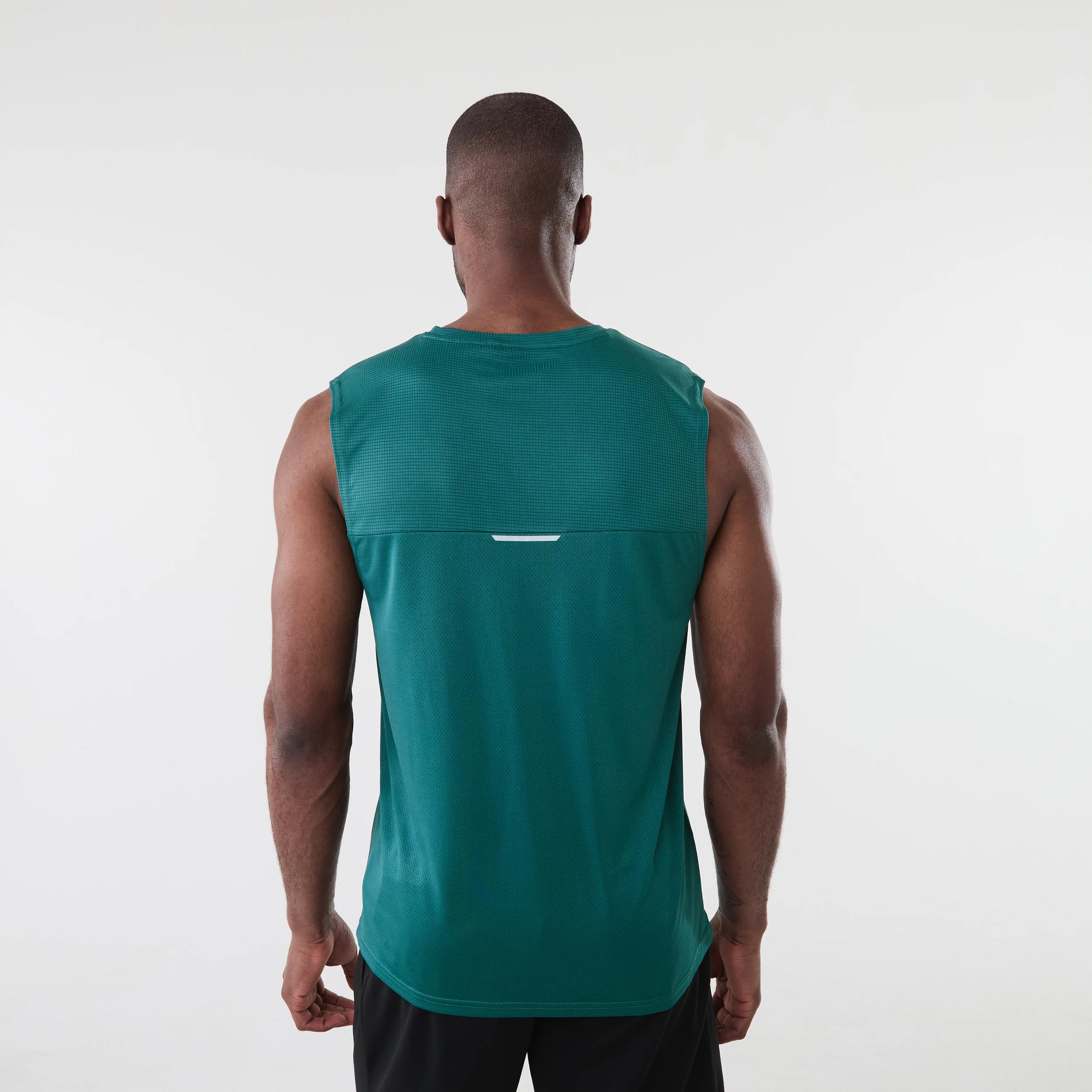 3 Active Mens Performance Muscle MISTY GREEN, 3 of 7