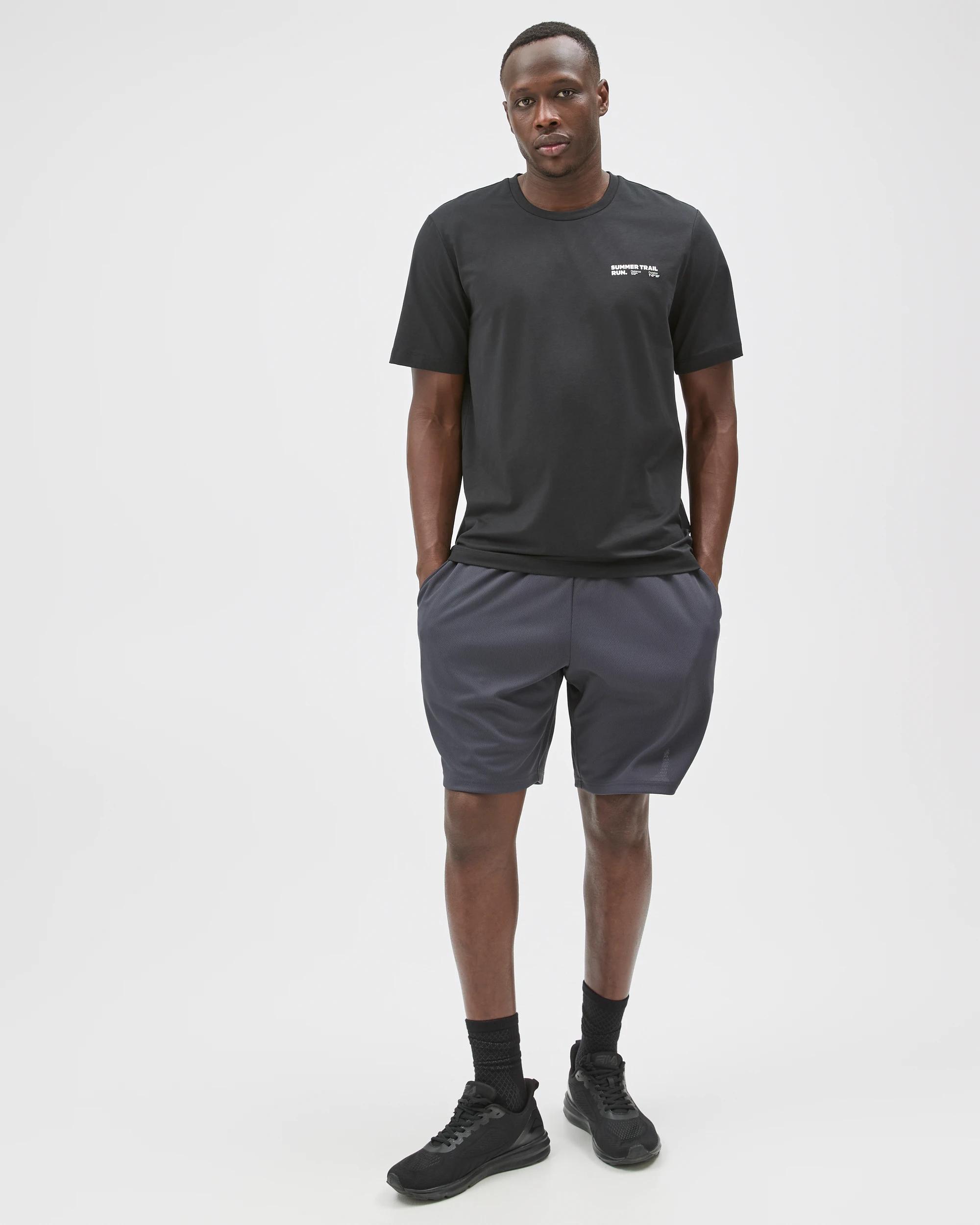 1 Target Active Active Australian Cotton Blend Graphic T-Shirt BLACK SUMMER TRAIL, 1 of 6
