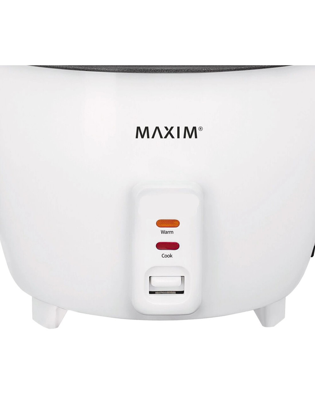 Maxim Rice Cooker 5 Cup 1 Litre Keep Warm Non-Stick Bowl Glass Lid With ...