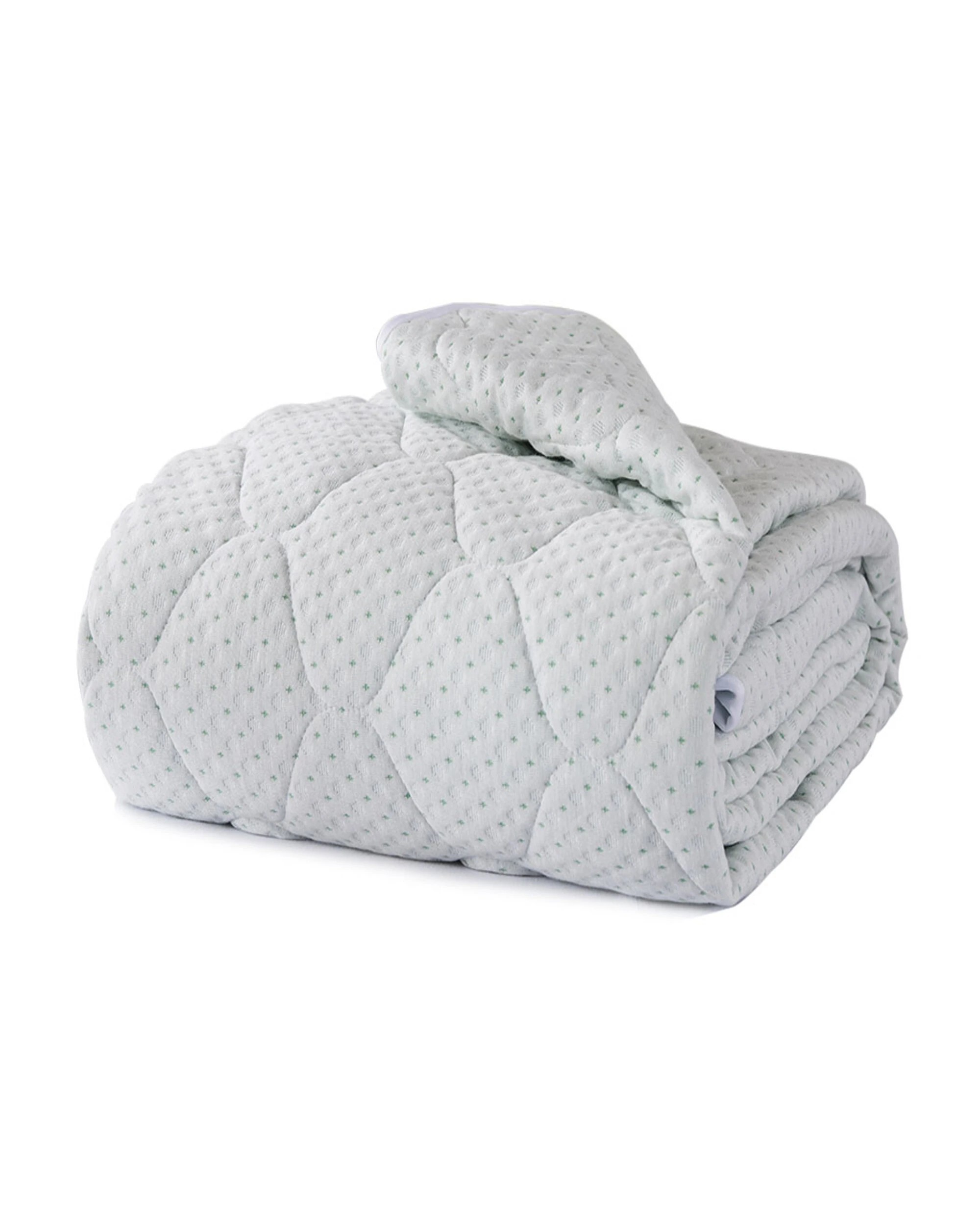1 Dreamz Bamboo Mattress Protector Queen, 1 of 7