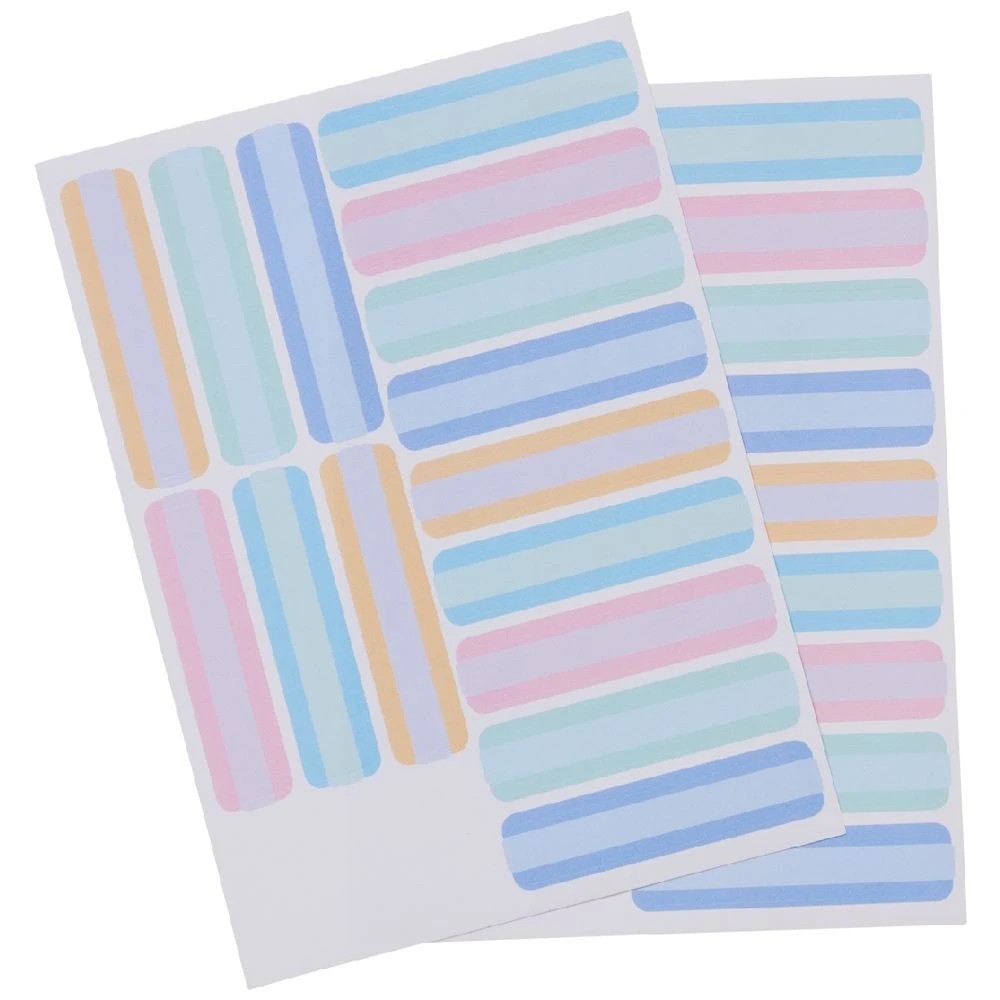 3 Studymate Pencil Labels Pastel 30 Pack, 3 of 3