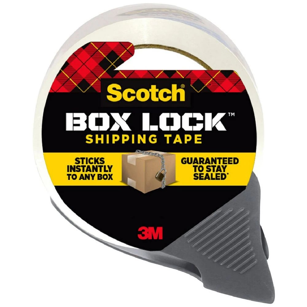 1 Scotch Box Lock Packaging Tape 48mmx50m, 1 of 4