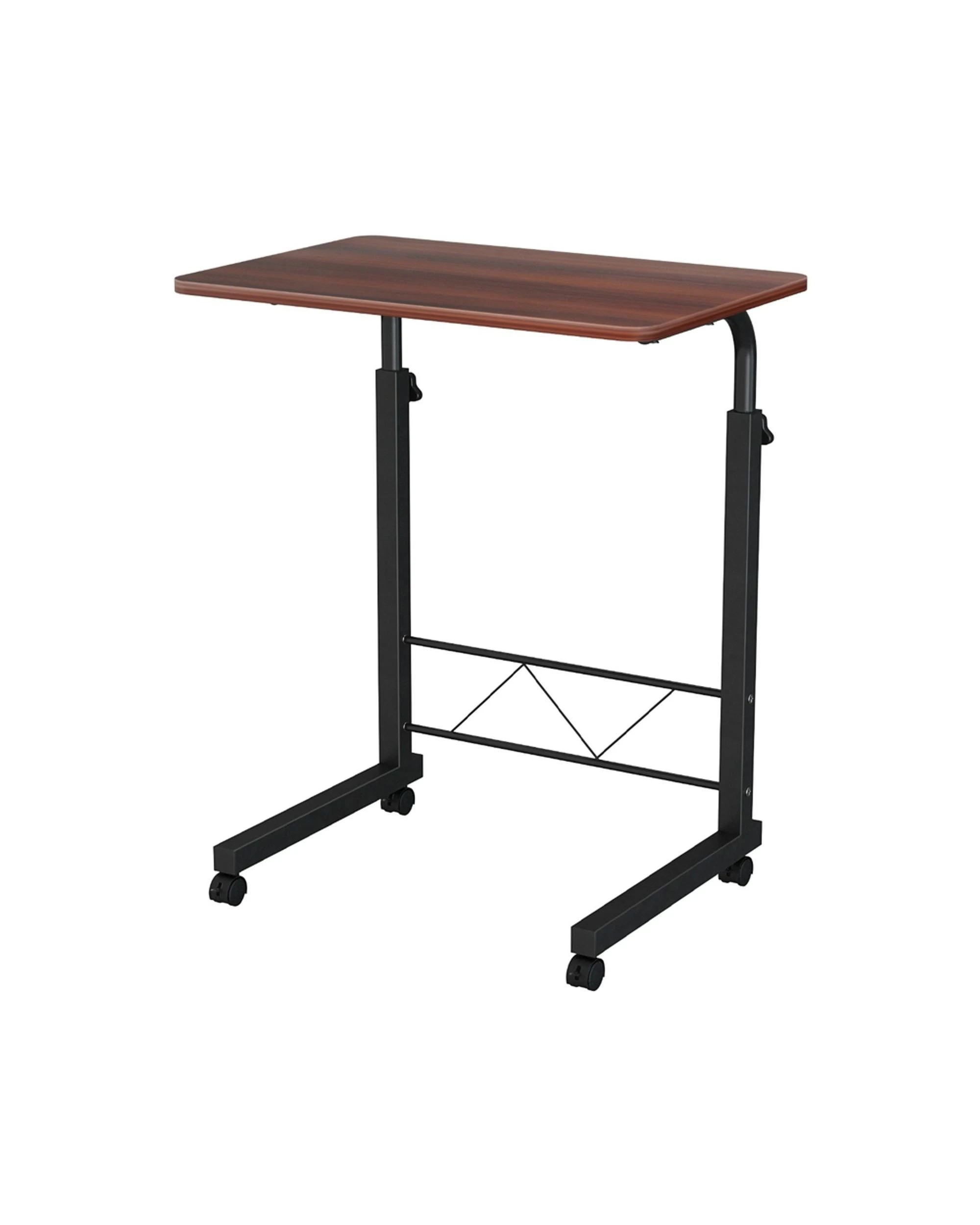 3 Artiss Laptop Desk Table Adjustable 60cm
 - Brown, 3 of 3