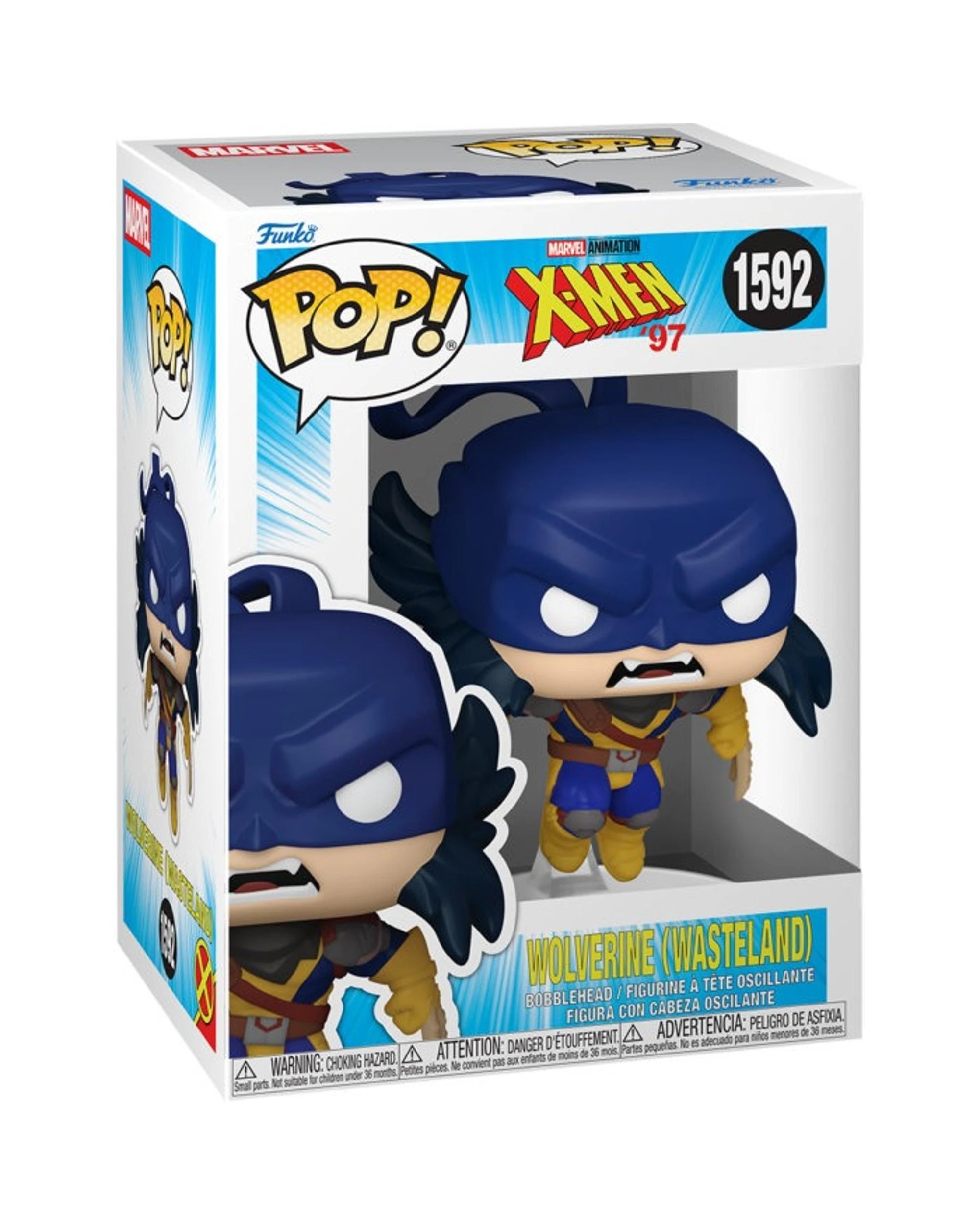 3 Marvel X-Men 97 Wolverine - Wasteland -  Bobblehead Funko POP! Vinyl, 3 of 3