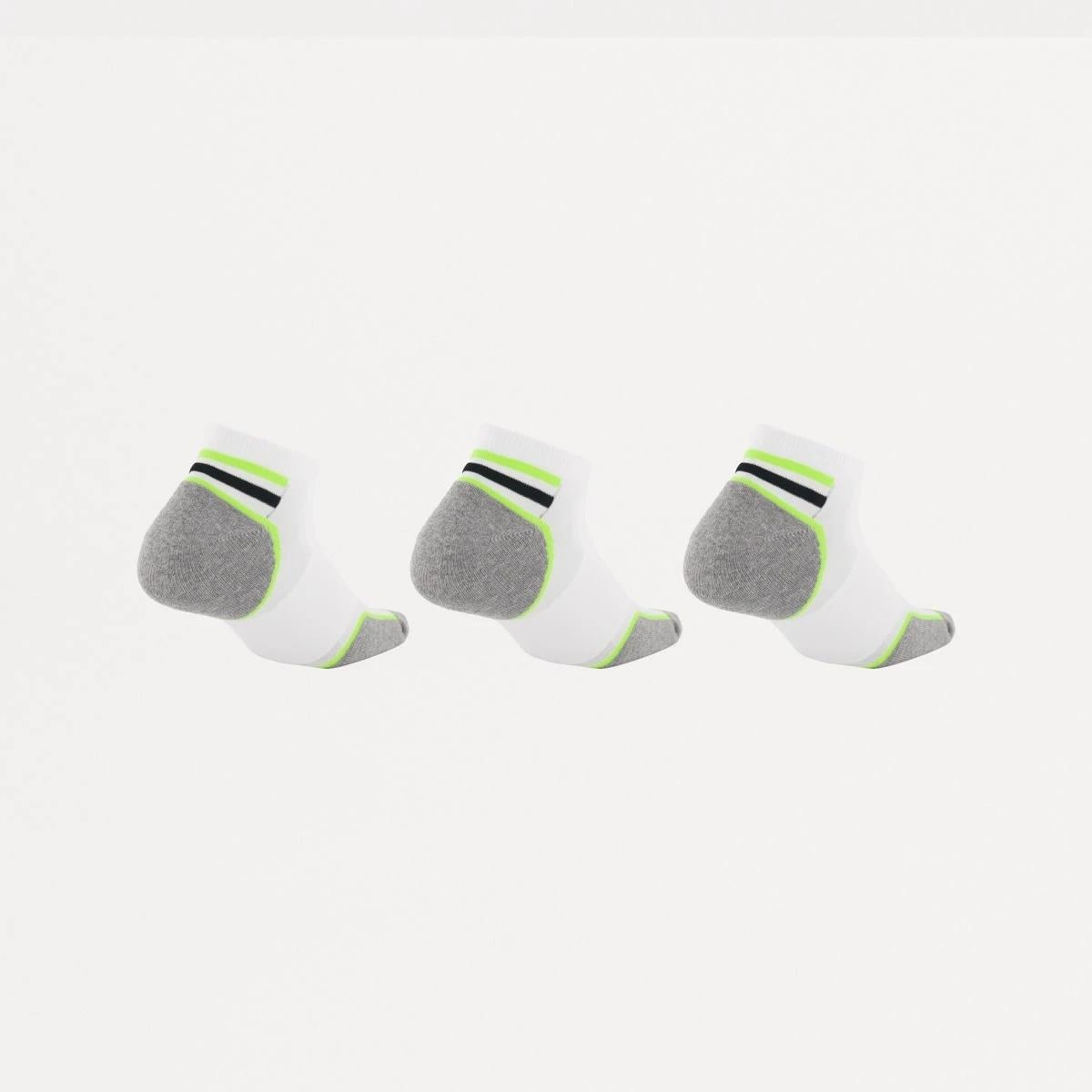 2 3 Pack Impact Zone Low Cut Sports Socks White, 2 of 3