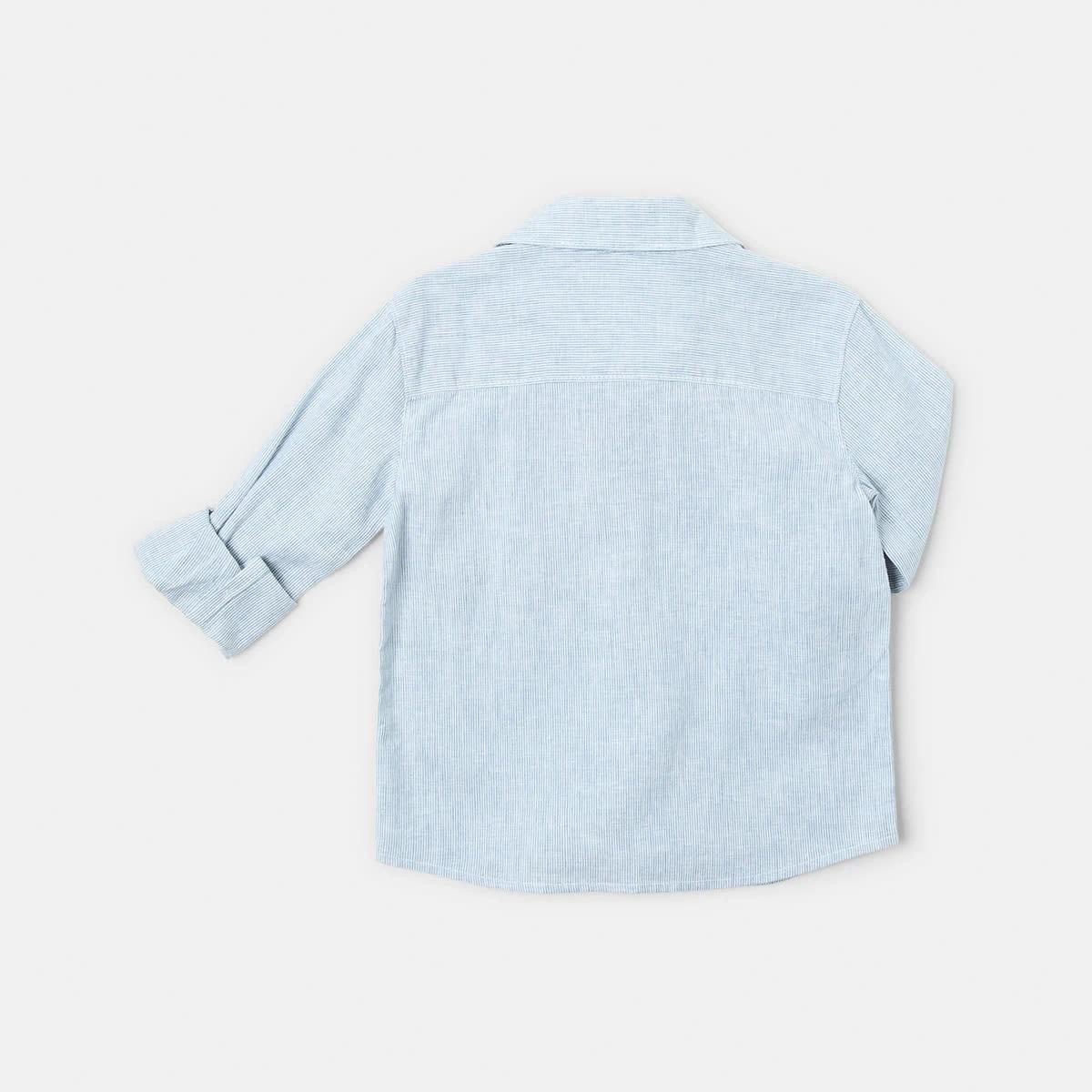 9 Long Sleeve Linen Shirt Stripe, 9 of 9