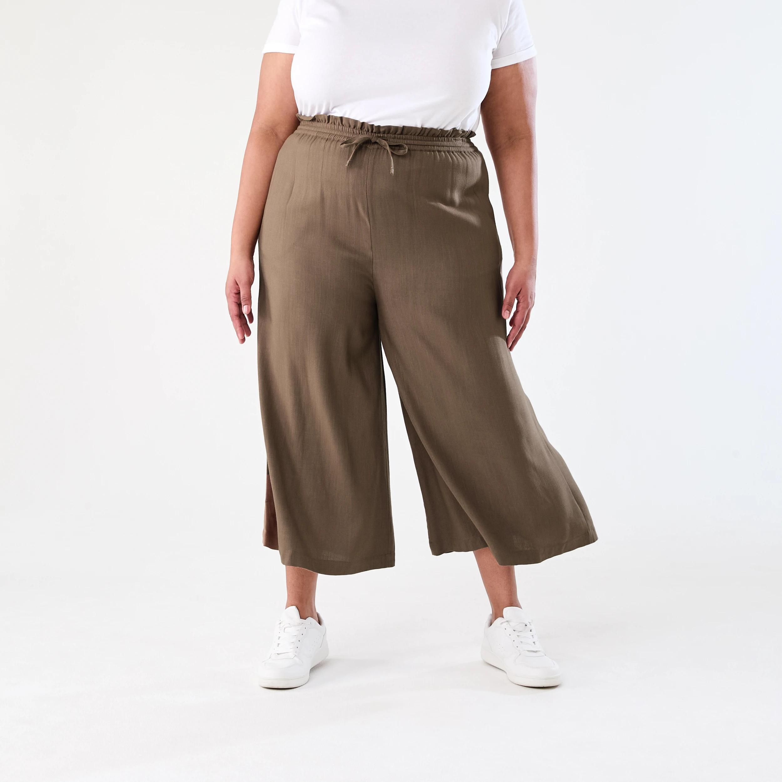 1 Curve Swing Culottes Mid Brown, 1 of 6