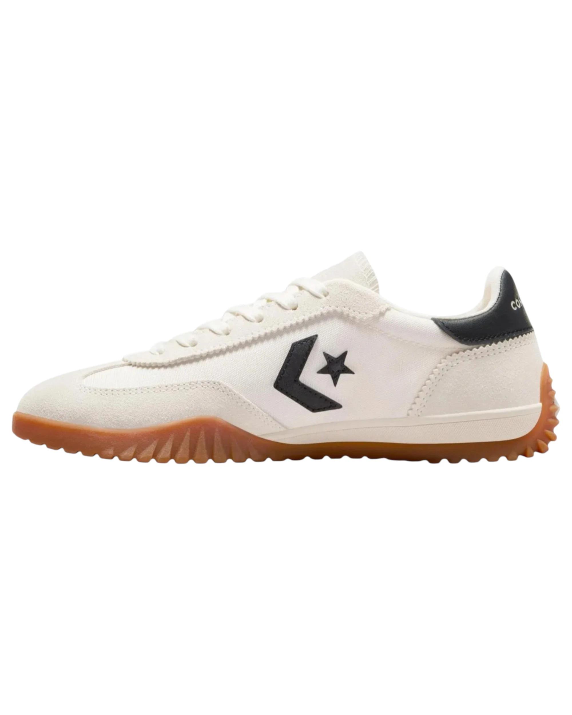 8 Converse Unisex Run Star Trainer Low Top Egret Casual Shoes Egret/black/honey, 8 of 9