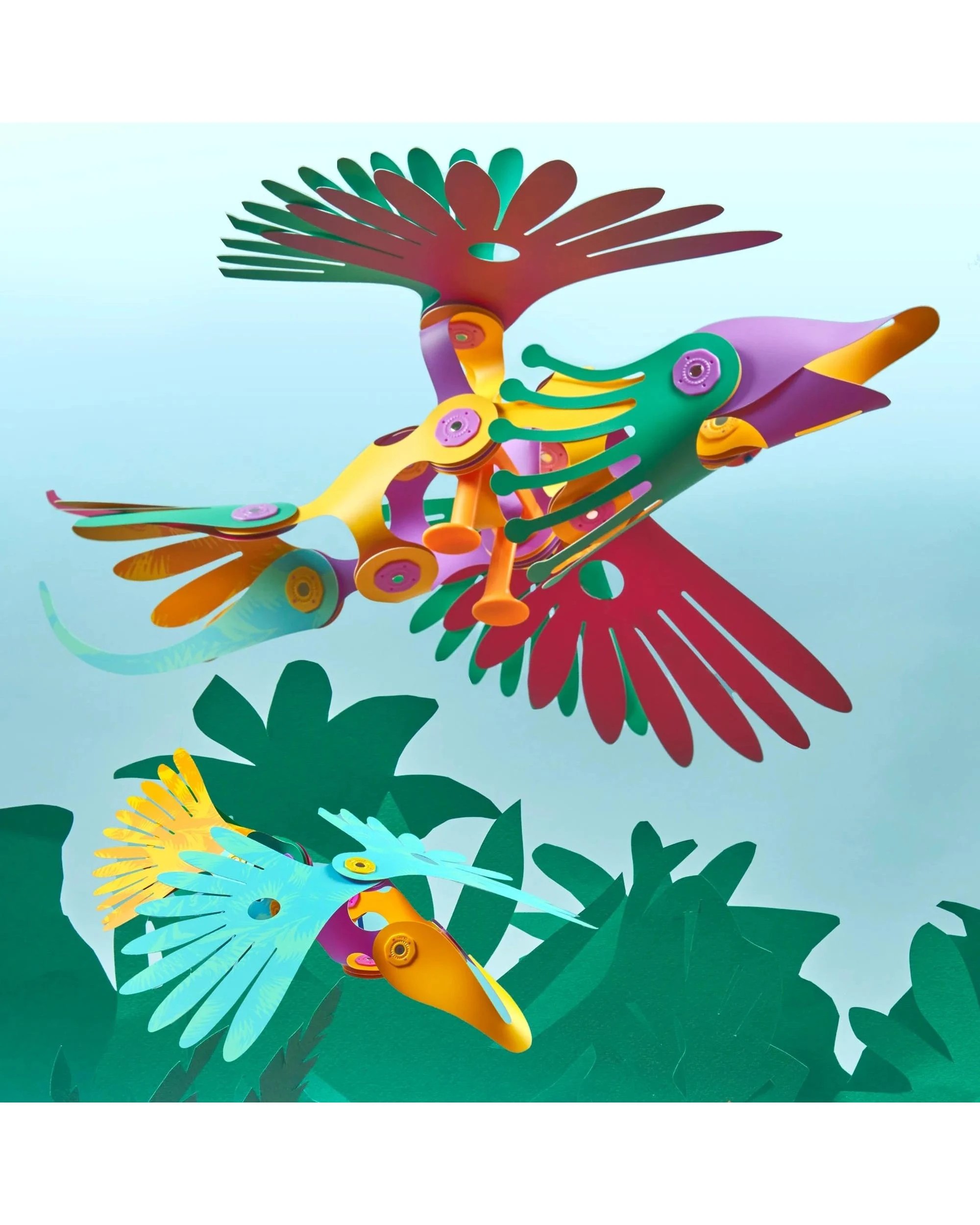 5 Clixo Tropical Birds Pack, 5 of 7