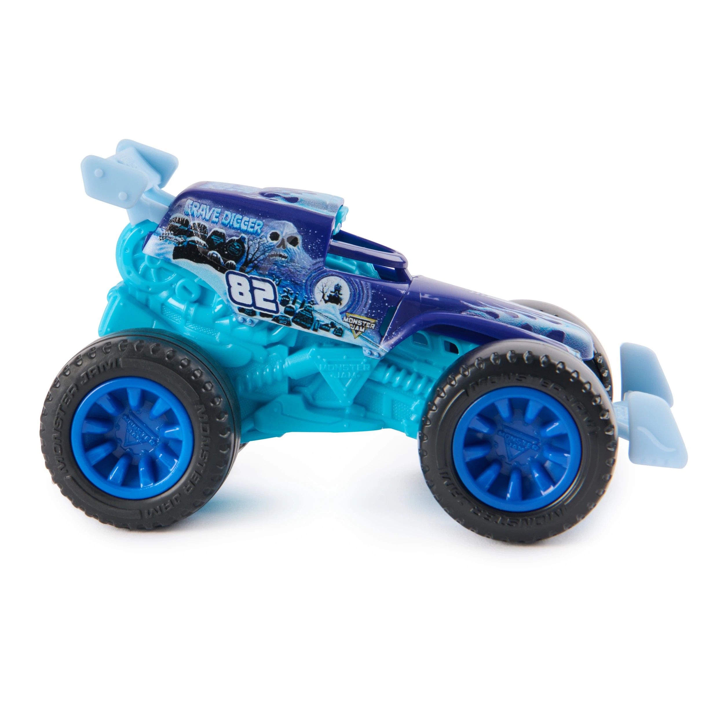 4 Monster Jam Monster Motors 1:64 Rev Up Monster Truck - Assorted - Multi, 4 of 5