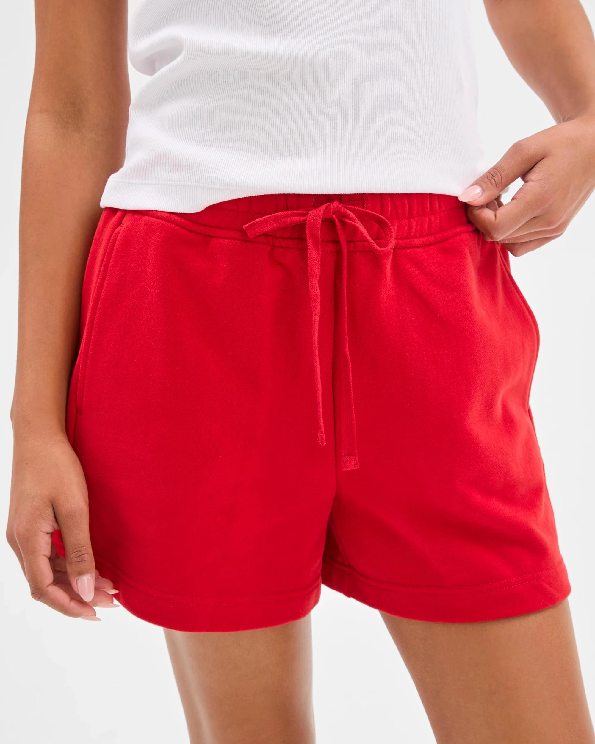 3 Target Australian Cotton Jersey Pull On Shorts RED, 3 of 5