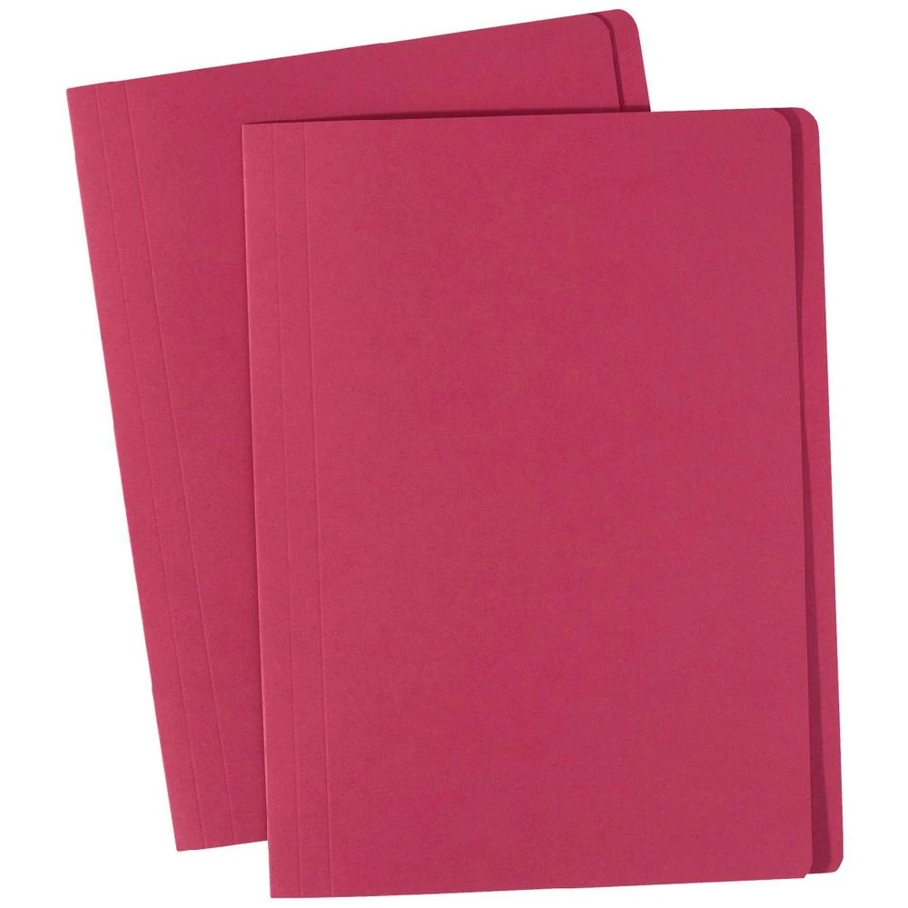 2 Avery Foolscap Manila Folder Red 100 Pack, 2 of 3
