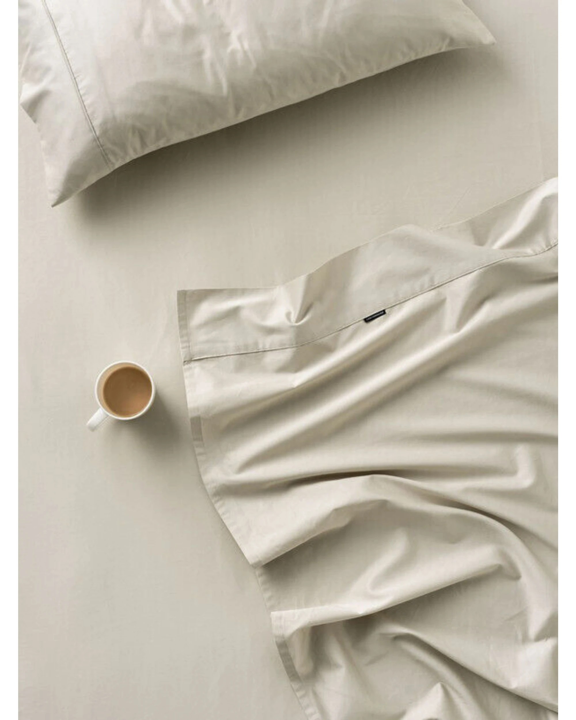1 Linen House Augusta Sheet Set - Queen Bed - White, 1 of 1