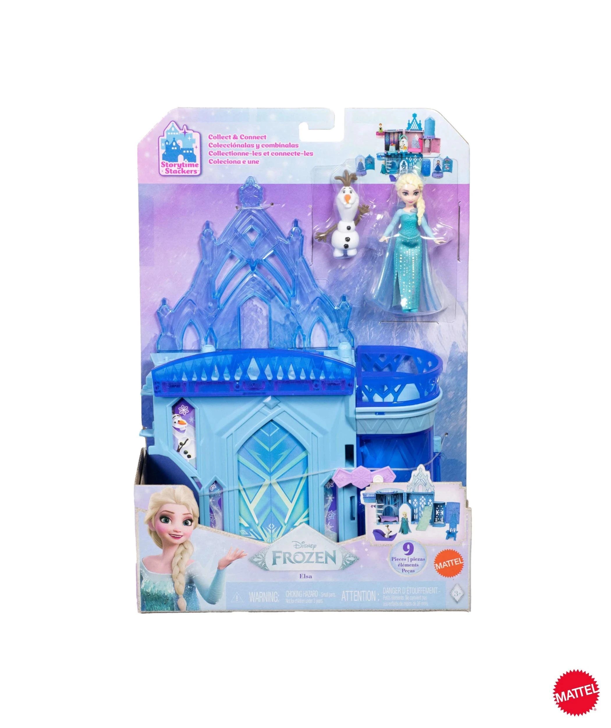7 Mattel Disney Frozen Elsa’s Stacking Castle - Multi, 7 of 7
