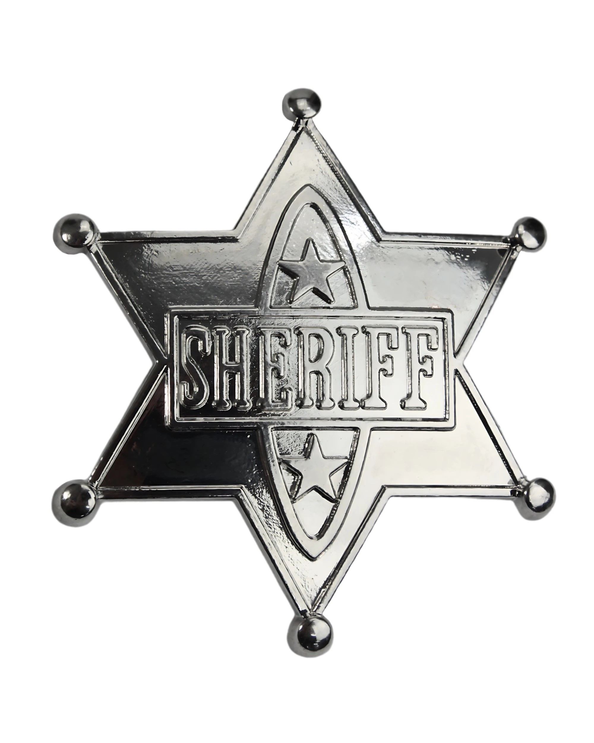 1 Amscan Metal Sheriff Badge, 1 of 3