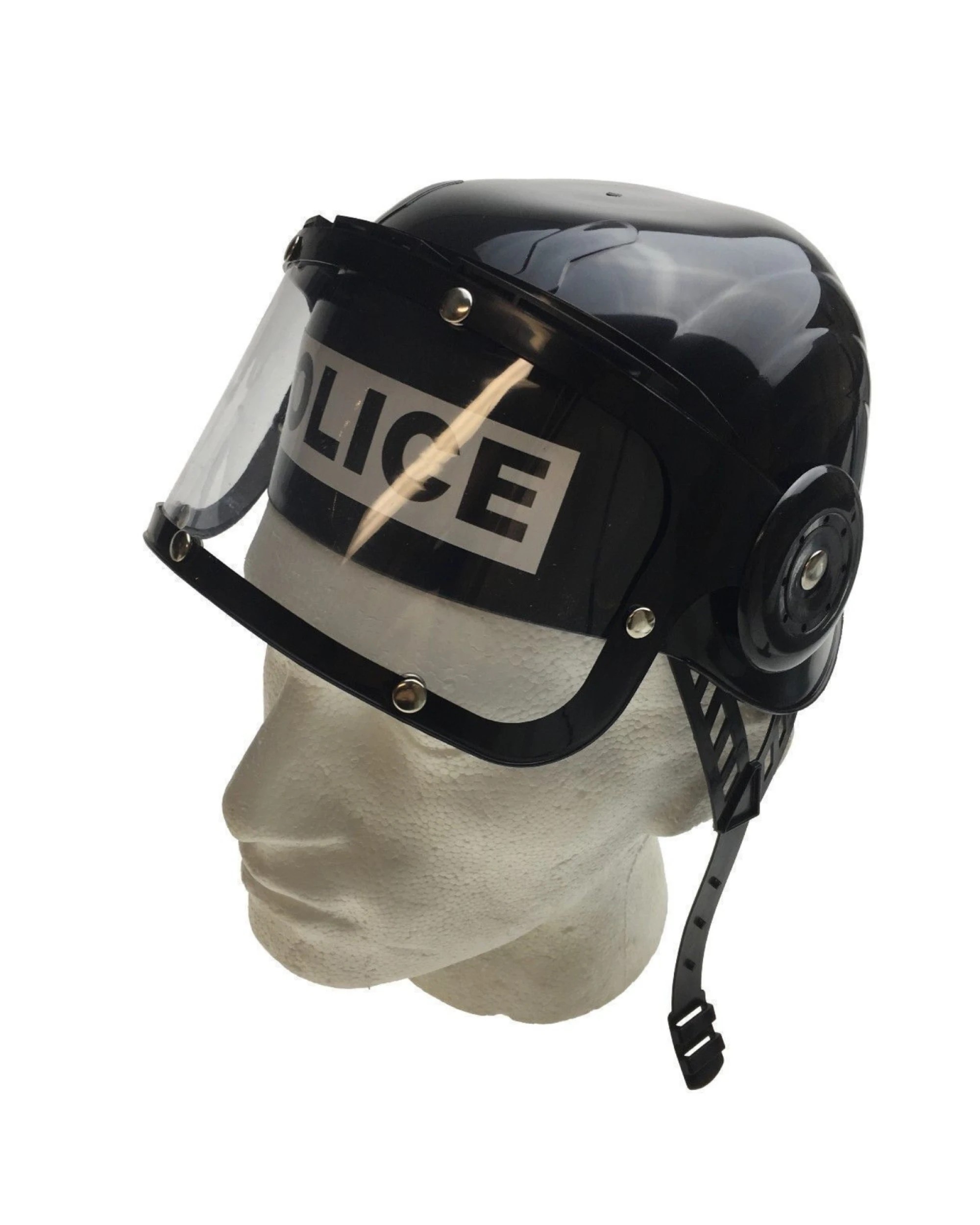 6 BR Costumes Police Hat Costume with Clear Visor and Adjustable Strap, 6 of 7