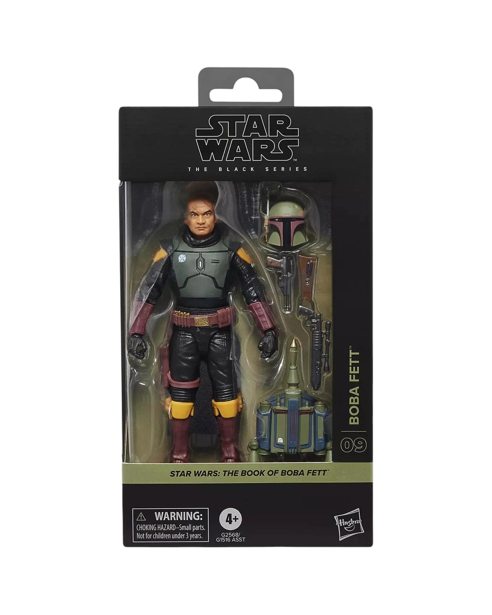 1 Star Wars: The Black Series Book of Boba Fett Boba Fett Action Figure, 1 of 10