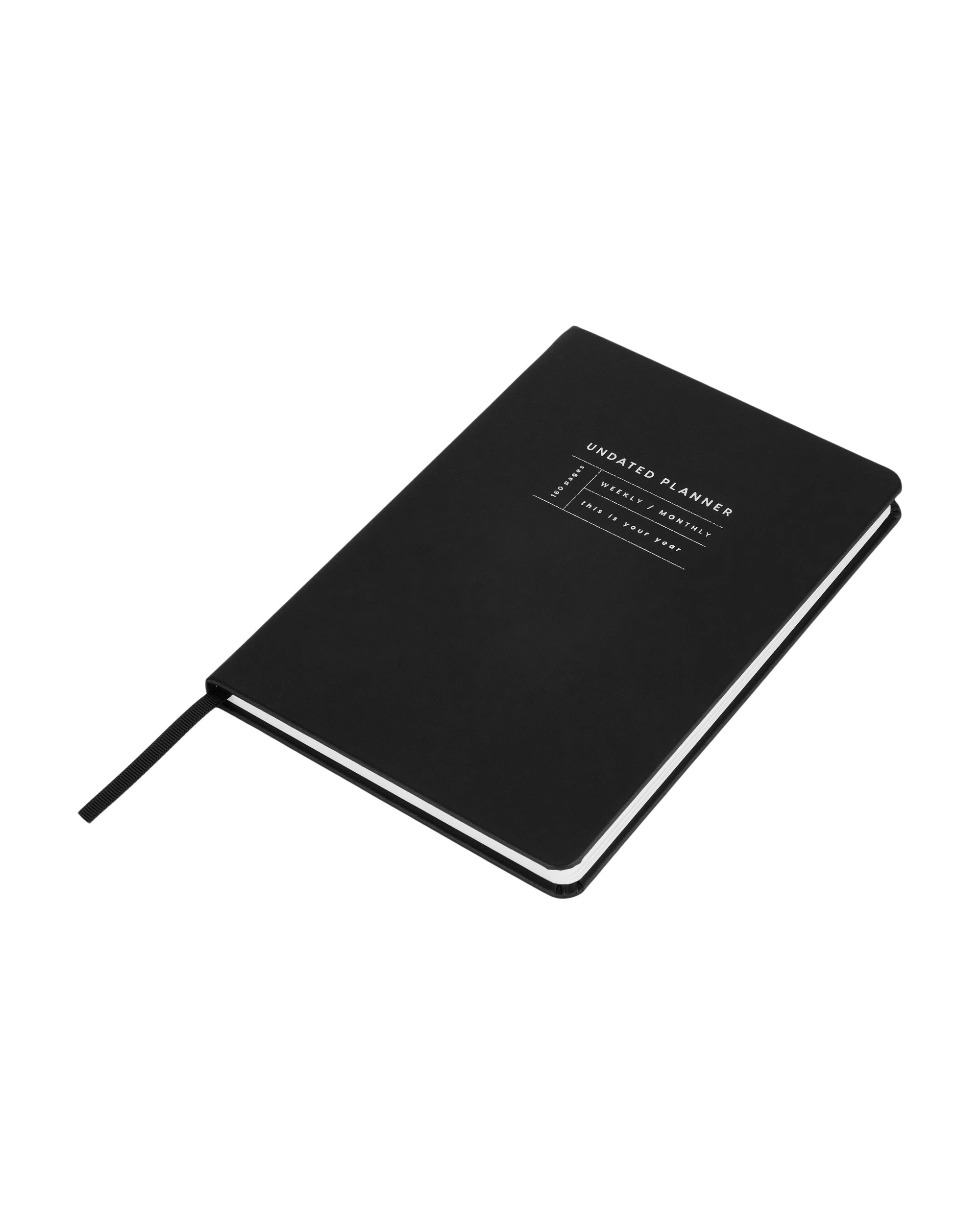 2 Undated Planner Black 80gsm 160 Pages, 2 of 5