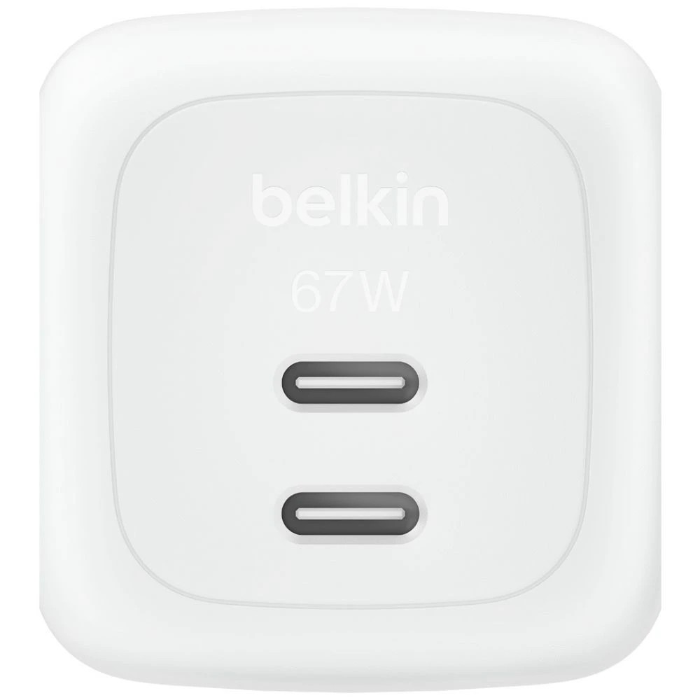 2 Belkin BoostCharge 2 Port 67W GaN Charger, 2 of 4