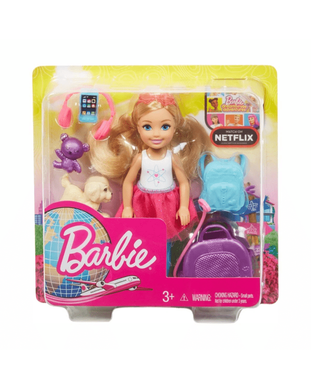 Barbie Chelsea Travel Doll Pla