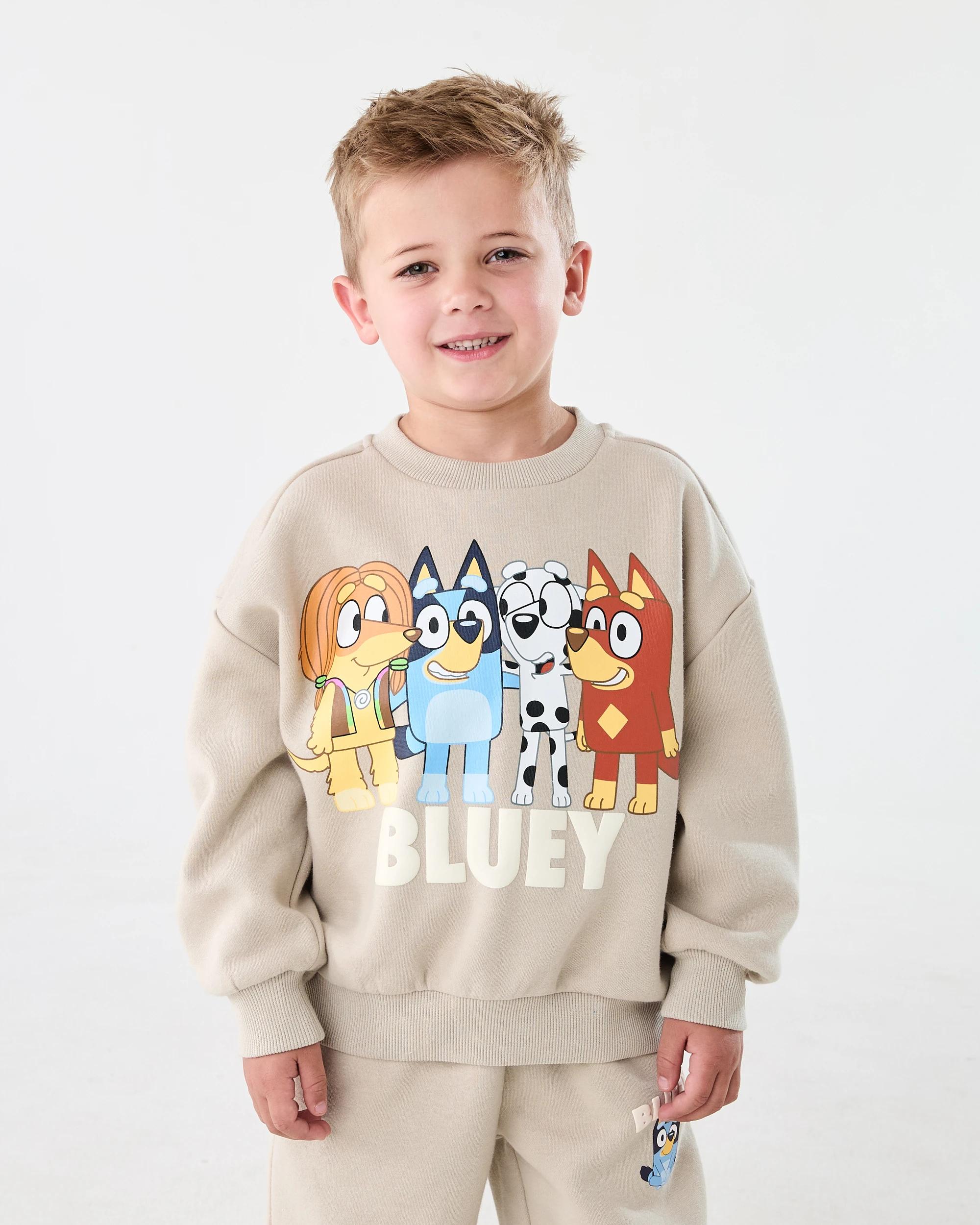 1 Bluey License Crew Sweatshirt Bluey, 1 of 8