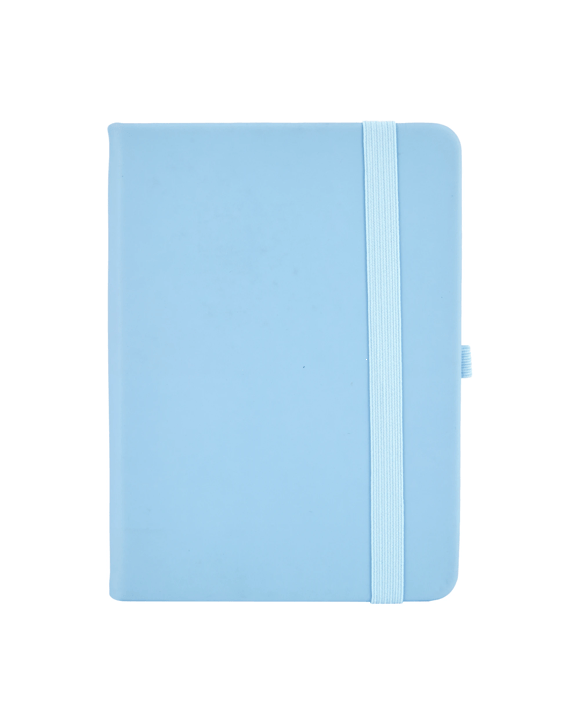 A6 Journal Light Blue Hard Cover 80gsm 240 Pages
