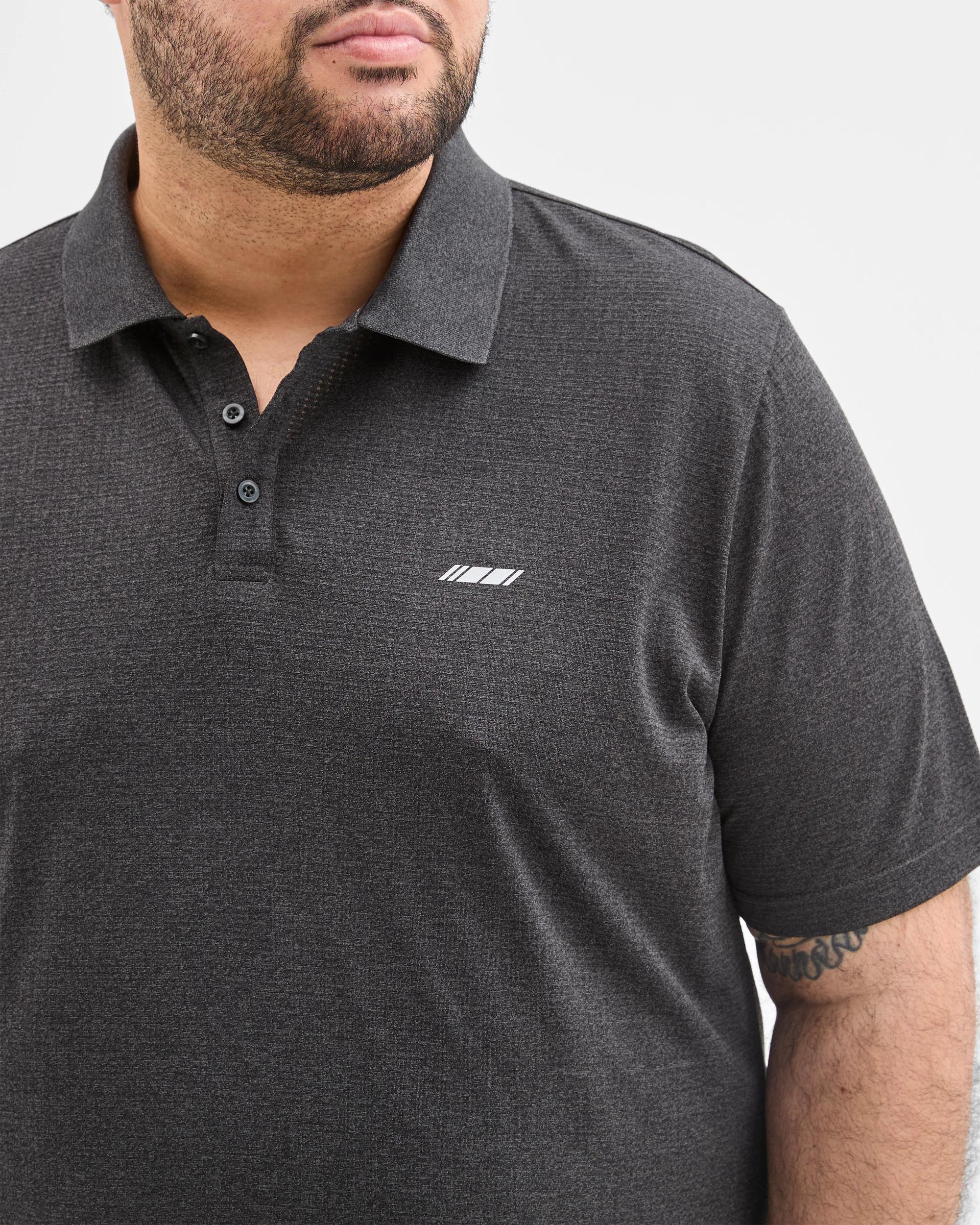 3 Target Plus Size Active Polo Top BLACK, 3 of 6