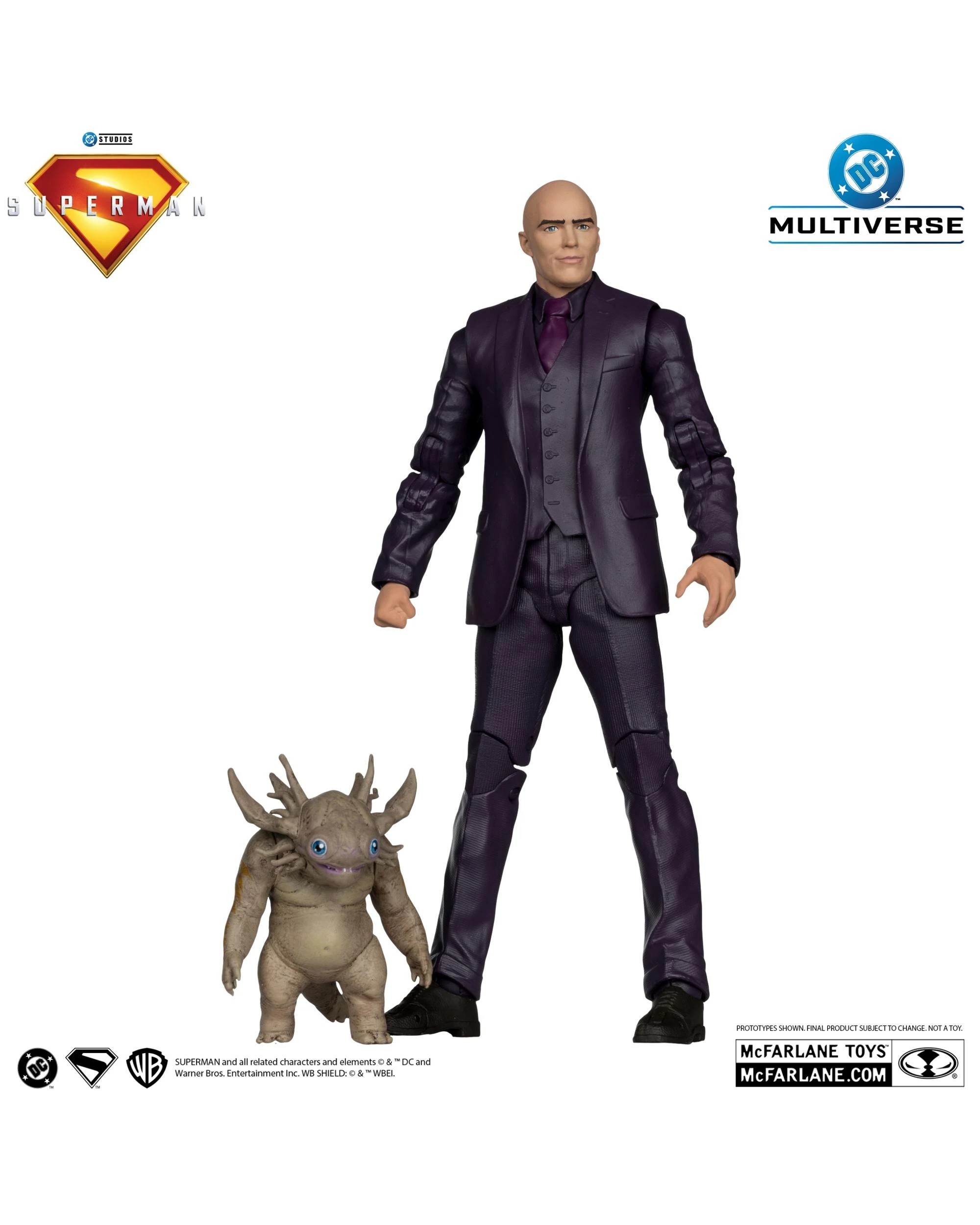 3 DC Multiverse Superman - 2025 -  Lex Luthor and Baby Kaiju Deluxe Theatrical Edition 7 inch Action Figure, 3 of 9