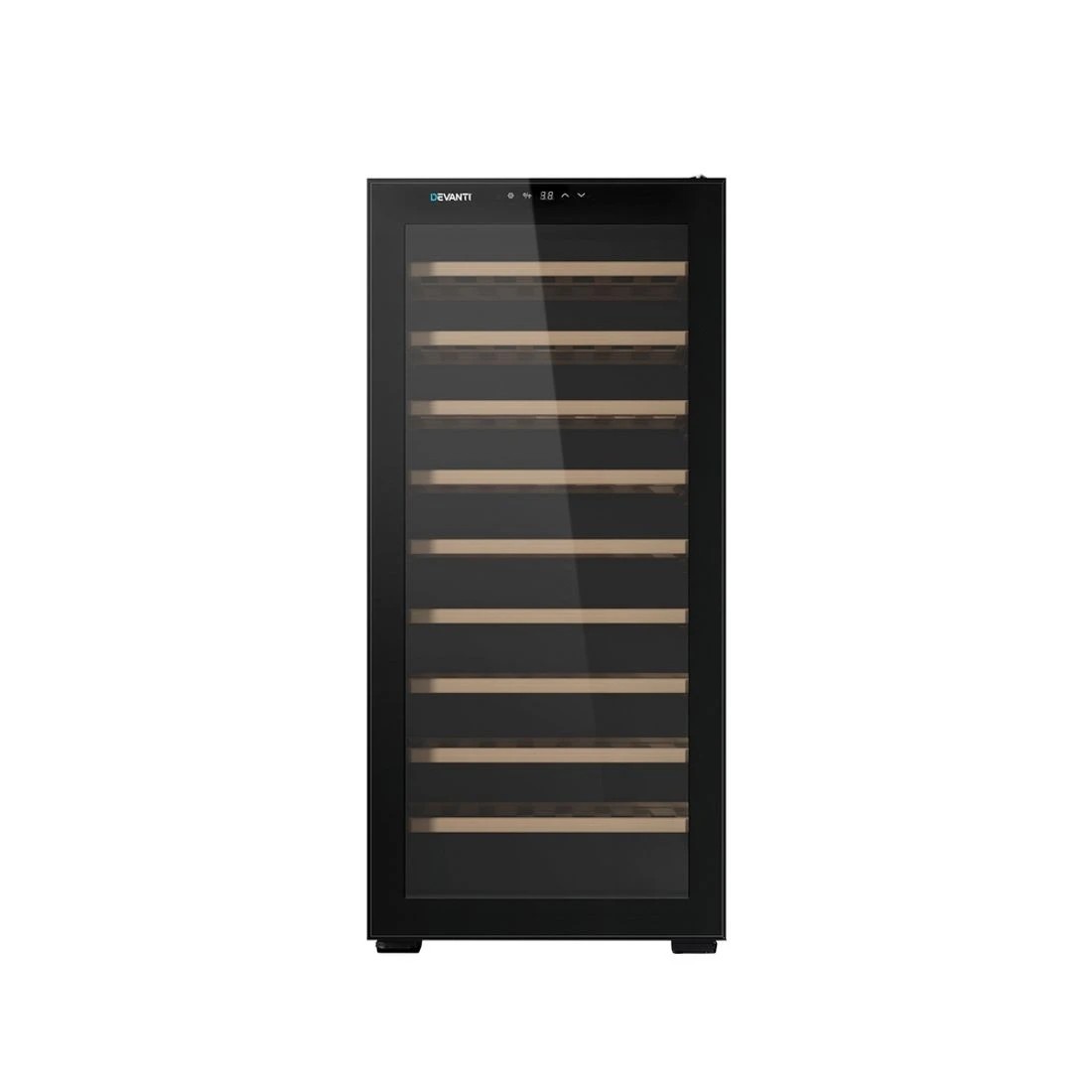 4 Devanti Wine Fridge Cooler 66 - Black, 4 of 7