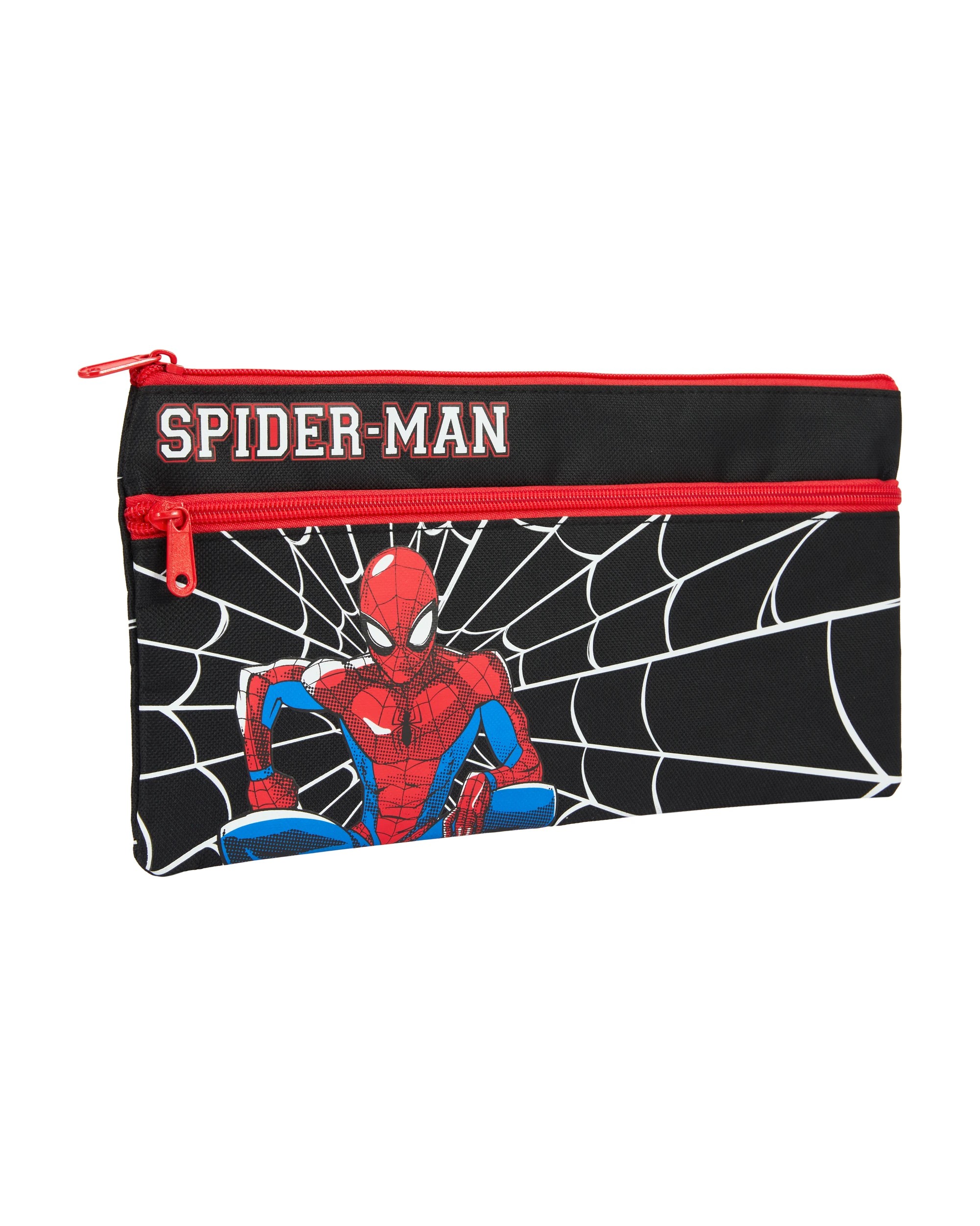 2 Marvel Spider-Man Twin Zip Pencil Case, 2 of 6