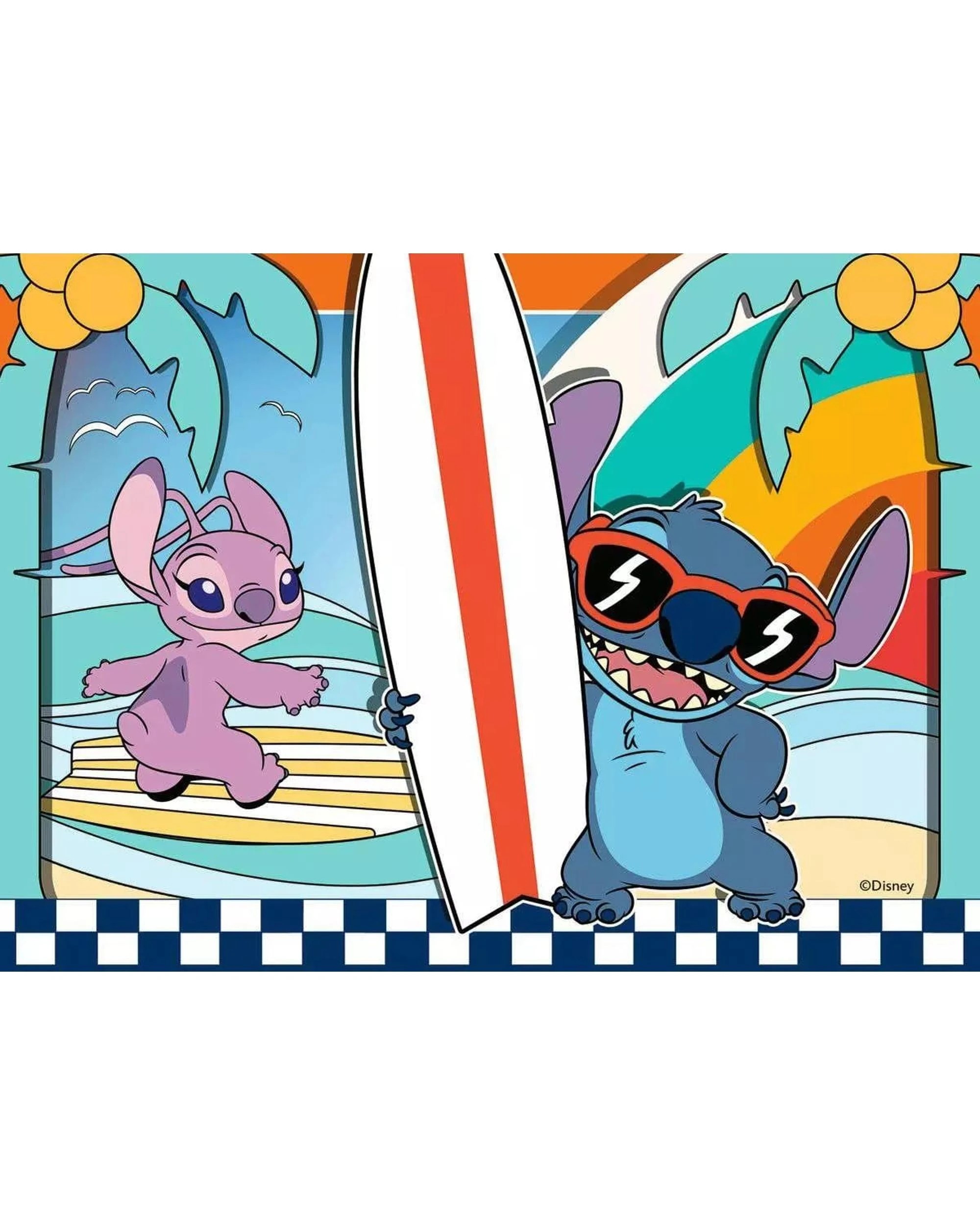 3 Ravensburger Disney Stitch and Angel 4 in a Box 12, 16, 20, and 24 Piece Jigsaw Puzzle, 3 of 5