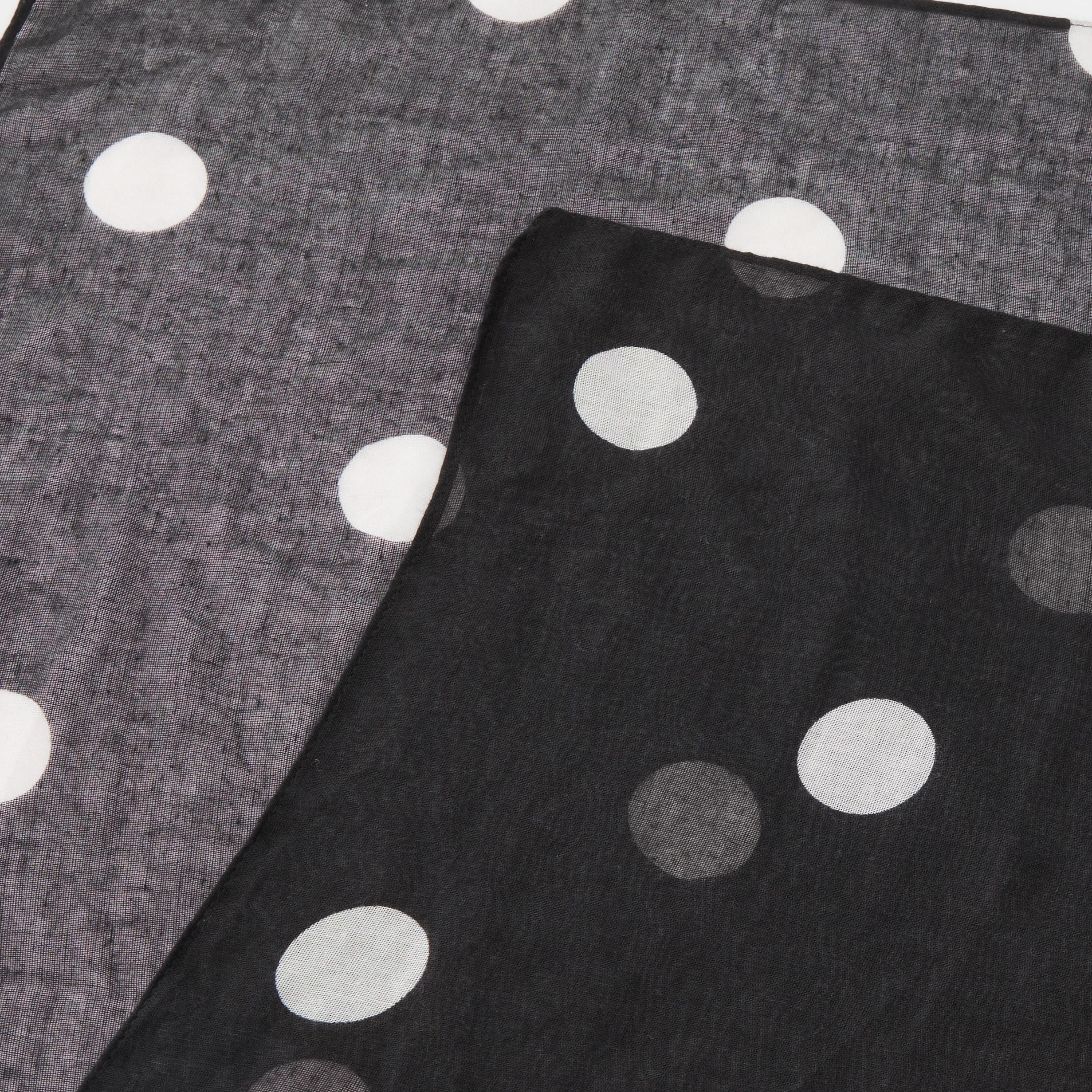 2 Lightweight Scarf Polka Dot, 2 of 3