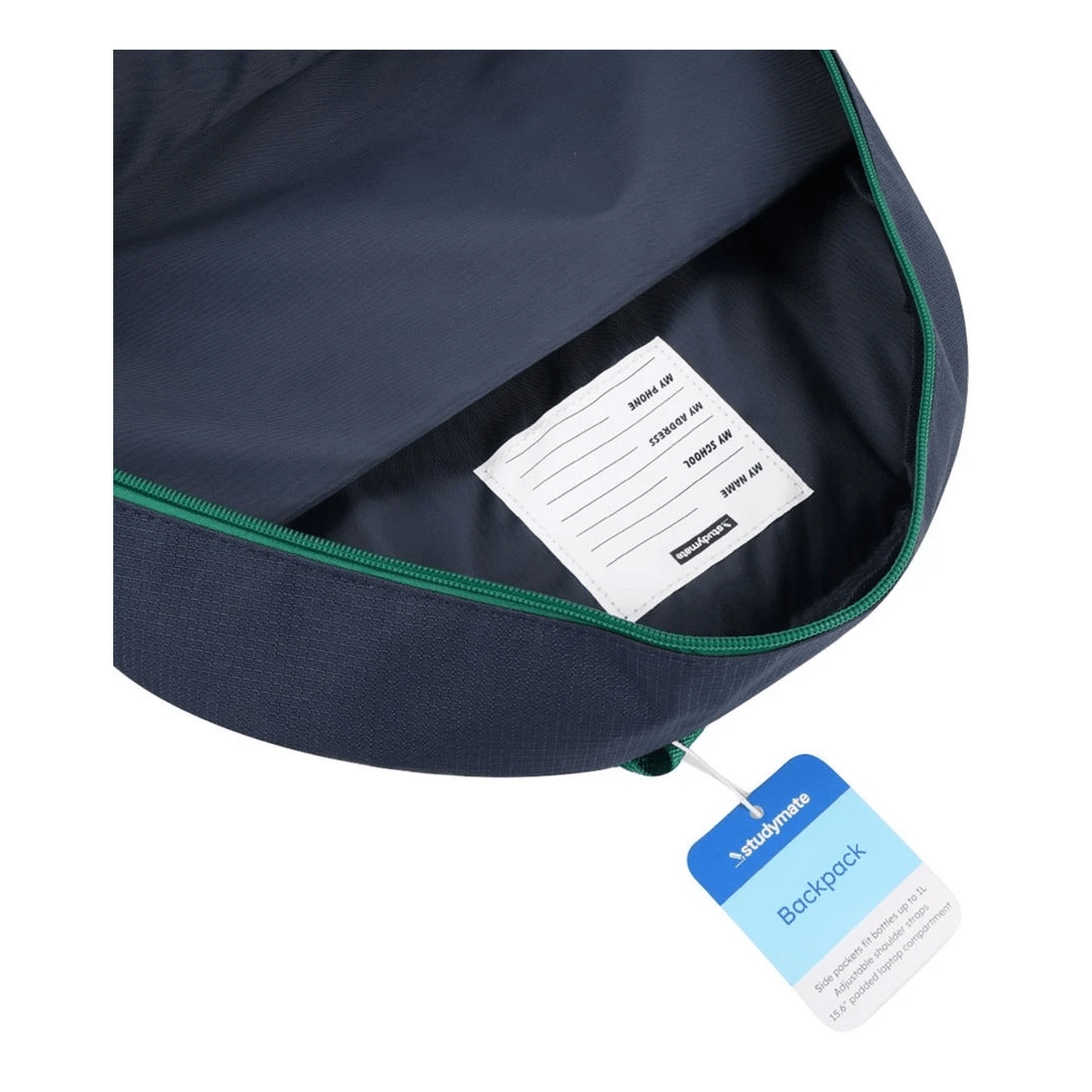 4 Studymate School Backpack Blue, 4 of 4