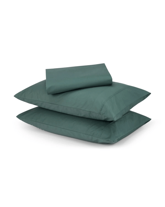 225 Thread Count Cotton Rich Sheet Set - Queen Bed, Teal