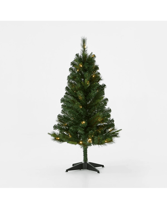 (4ft) Green Prelit Christmas Tree Kmart