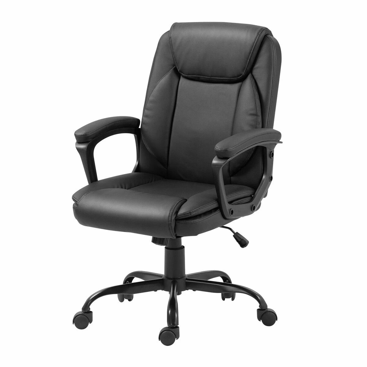 3 NEADER Ergonomic Office Chair Computer Study PU Black, 3 of 9