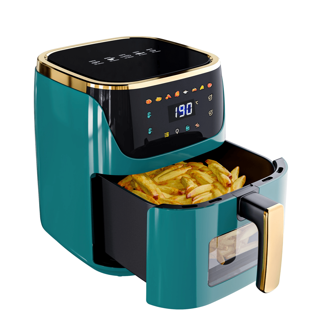 1 Advwin Air Fryer 8l Xxl Led Fryers Oven Airfryer Healthy Cooker Free Oil Kitchen, 1 of 7