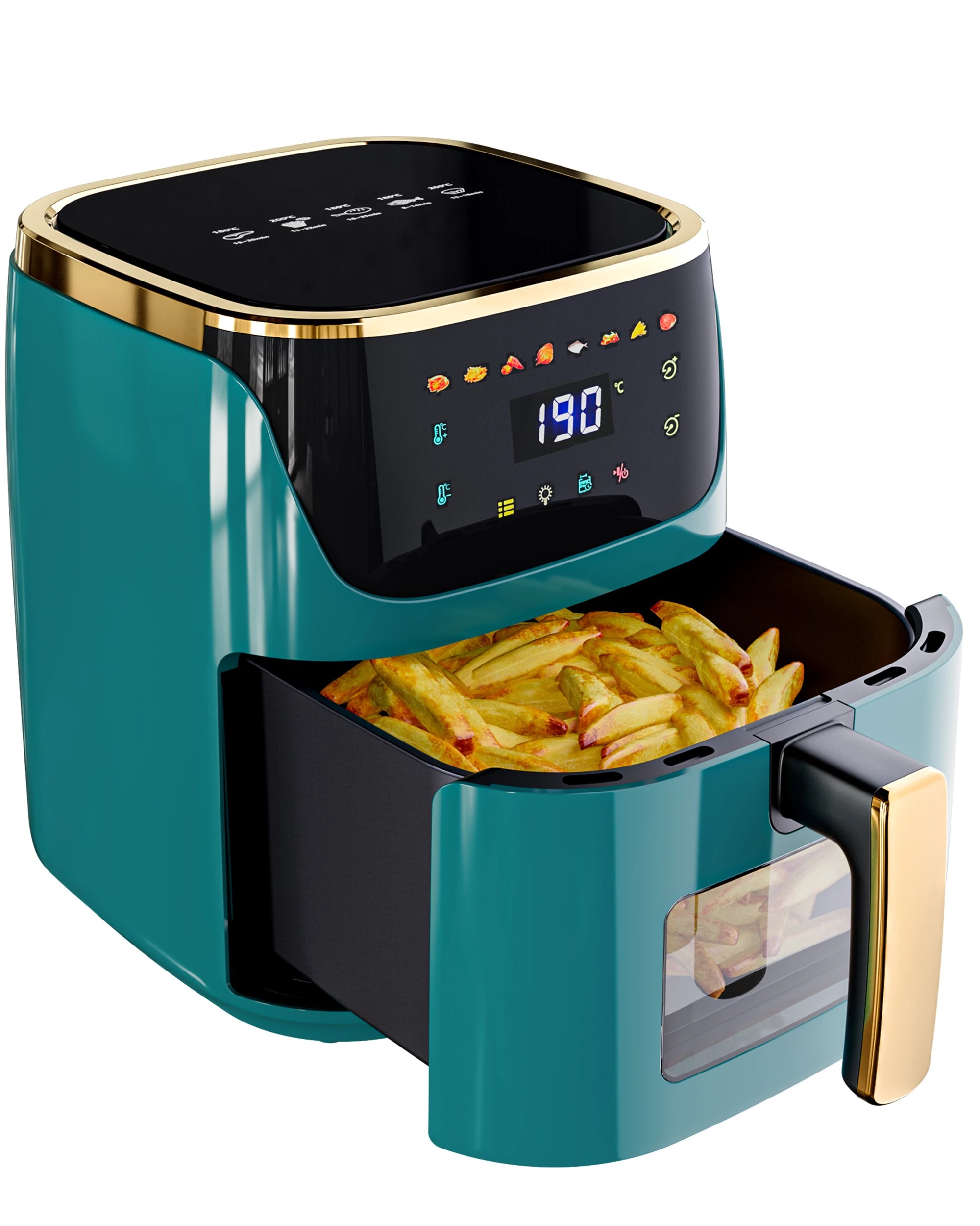 1 Advwin Air Fryer 8l Xxl Led Fryers Oven Airfryer Healthy Cooker Free Oil Kitchen, 1 of 7