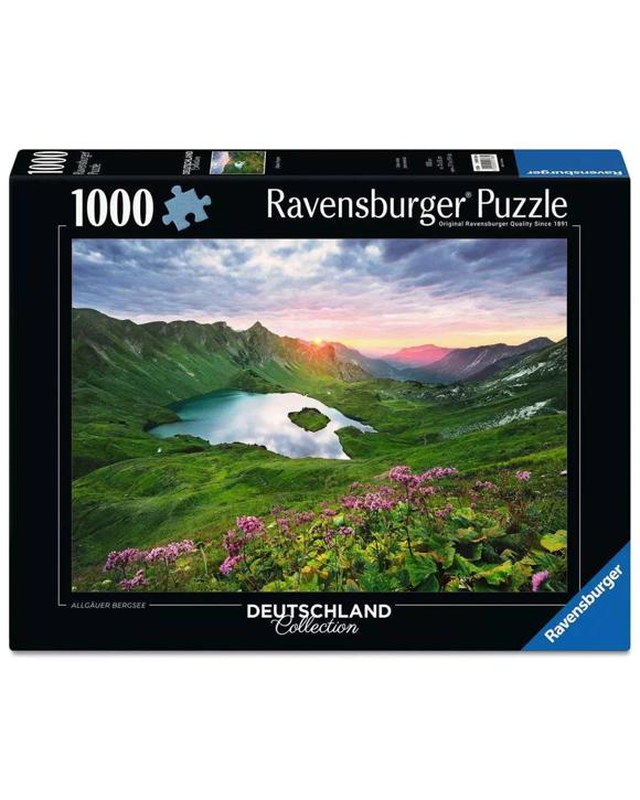 Ravensburger Deutschland Collection Allgauer Bergsee 1000 Piece Jigsaw Puzzle