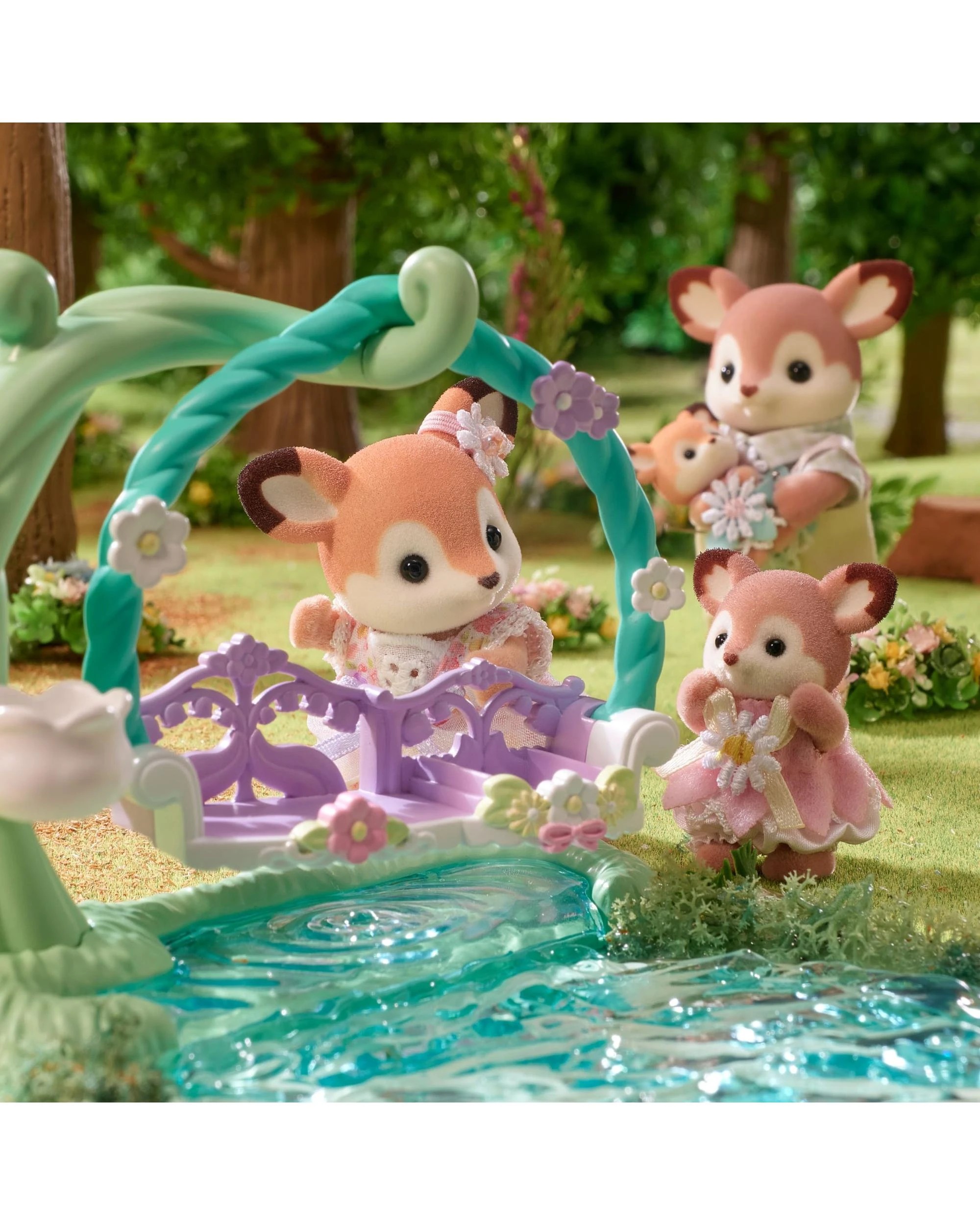 8 Sylvanian Families Floral Swing Set, 8 of 8