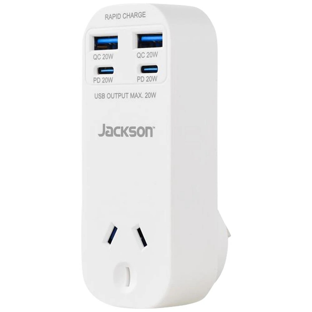 2 Jackson Rapid Charge 20W USB-C / USB-A Wall Adapter, 2 of 4