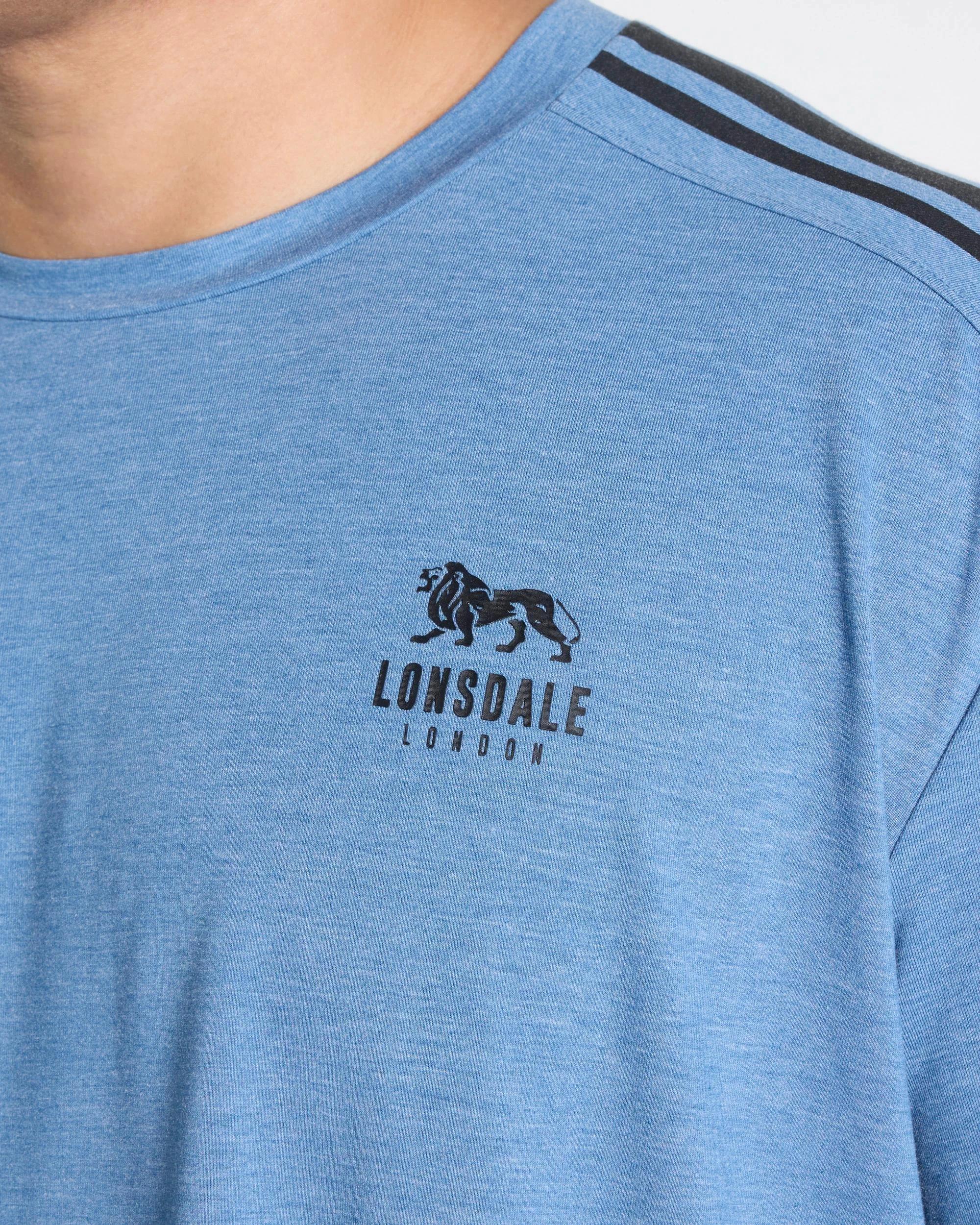 4 Plus Size Active T-Shirt - Lonsdale London BLUE, 4 of 4