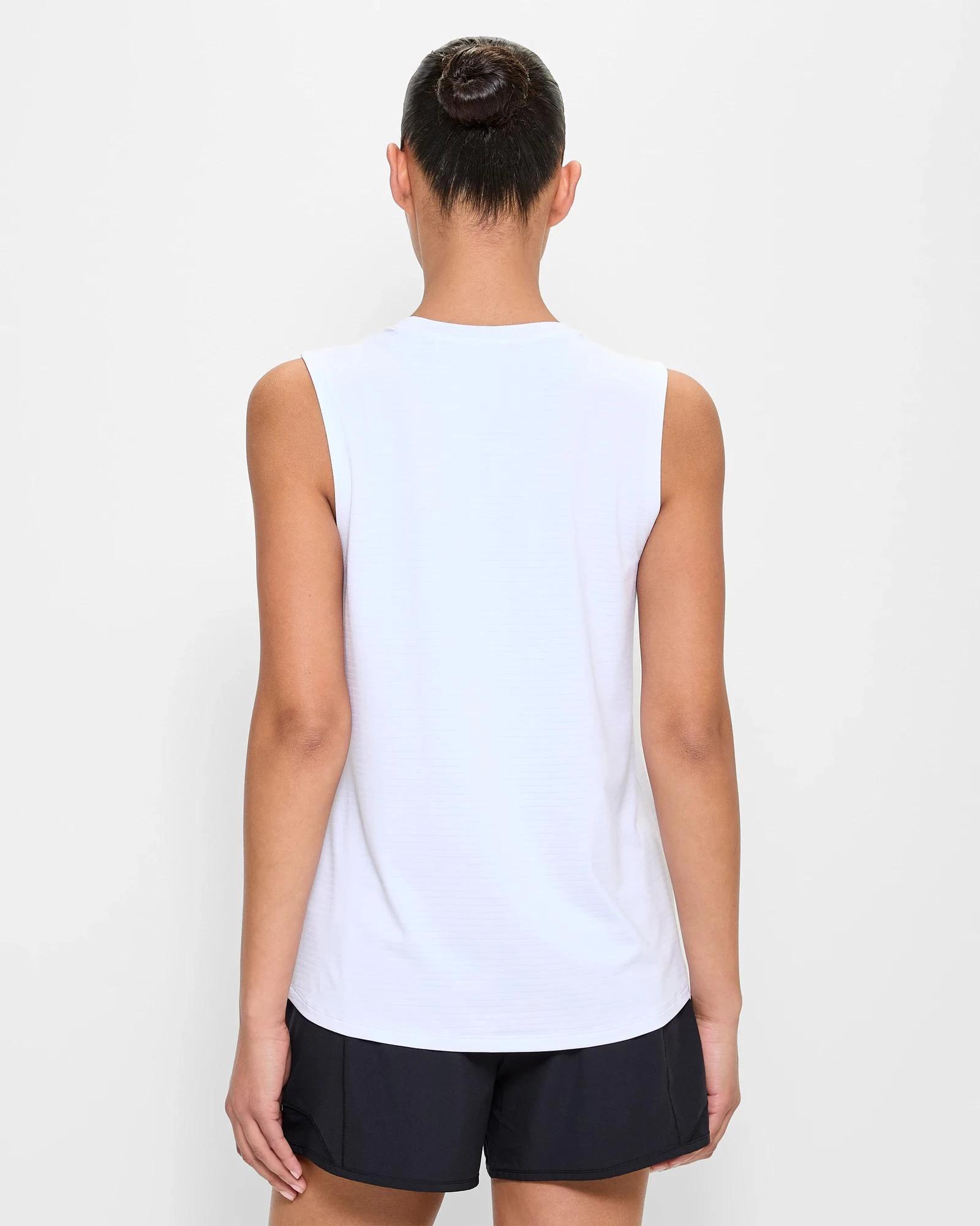 4 Target Active Performance Running Muscle Tank Top WHITE, 4 of 5