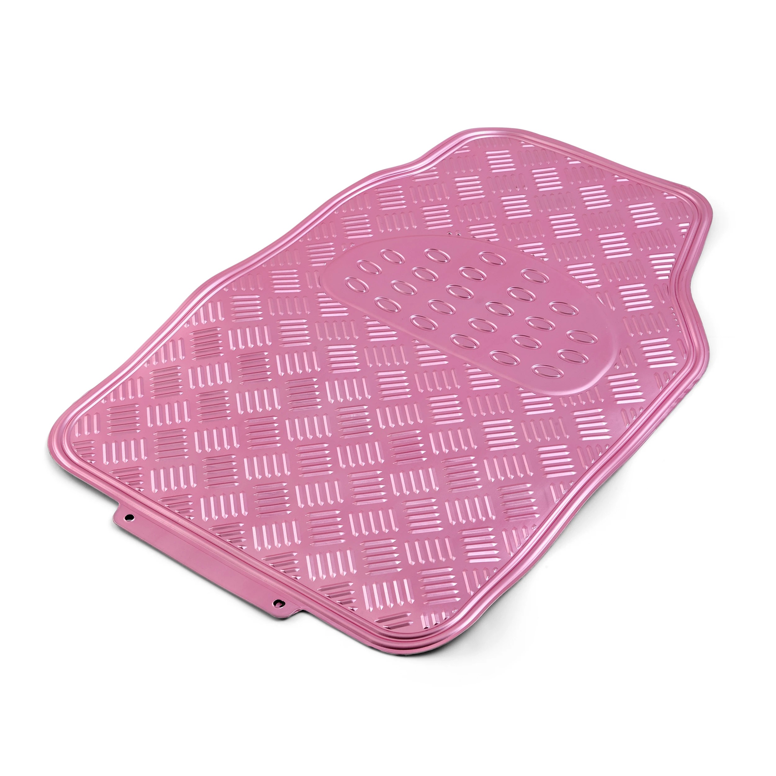 4 4 Pack Metallic Floor Mats - Pink, 4 of 9